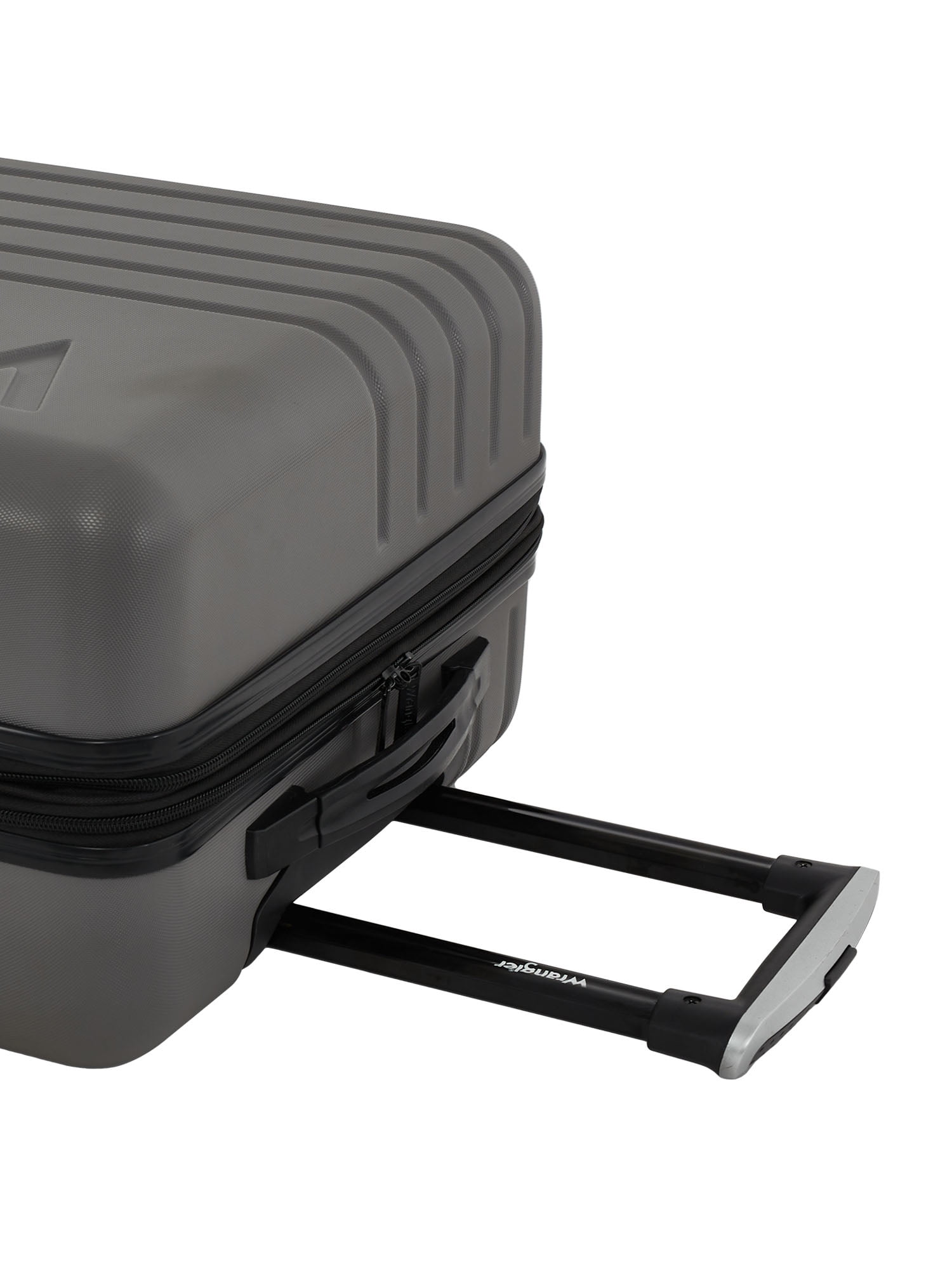 Wrangler 3-Piece Expandable Rolling Upright Luggage Set, Granite Gray - Image 10