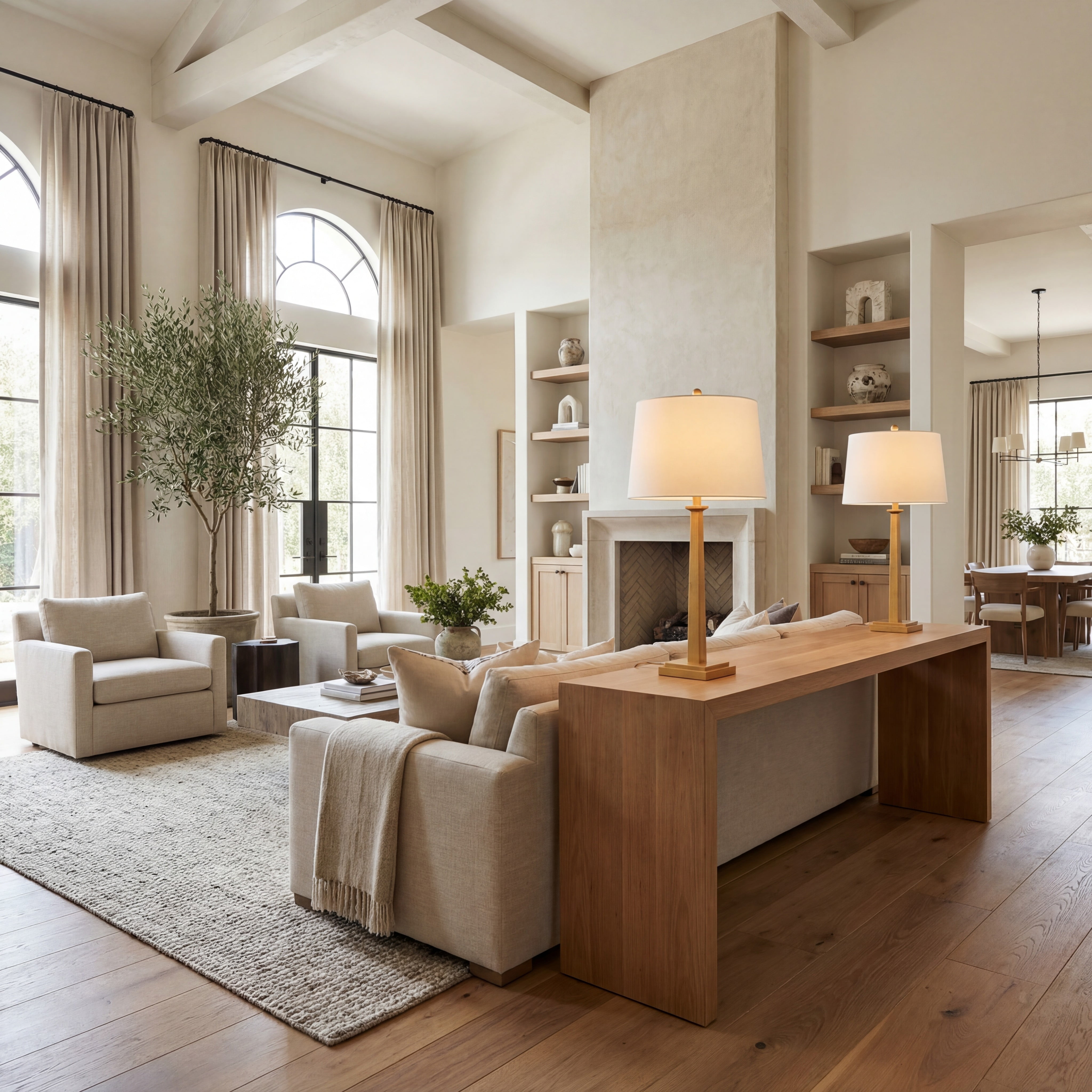 SAFAVIEH Andino Modern 31.5 In. High Table Lamp, Gold, Set of 2 - Image 14