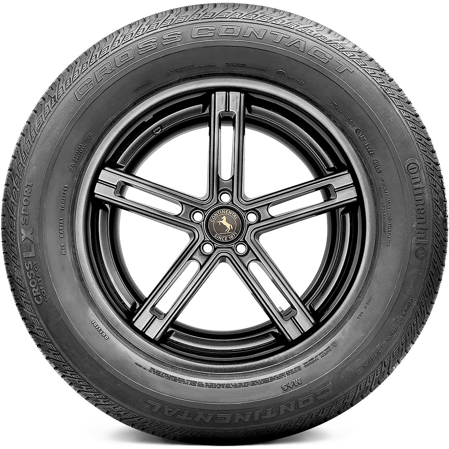 Continental CrossContact LX Sport 275/45R21 110V XL a/s All Season Tire - Image 5