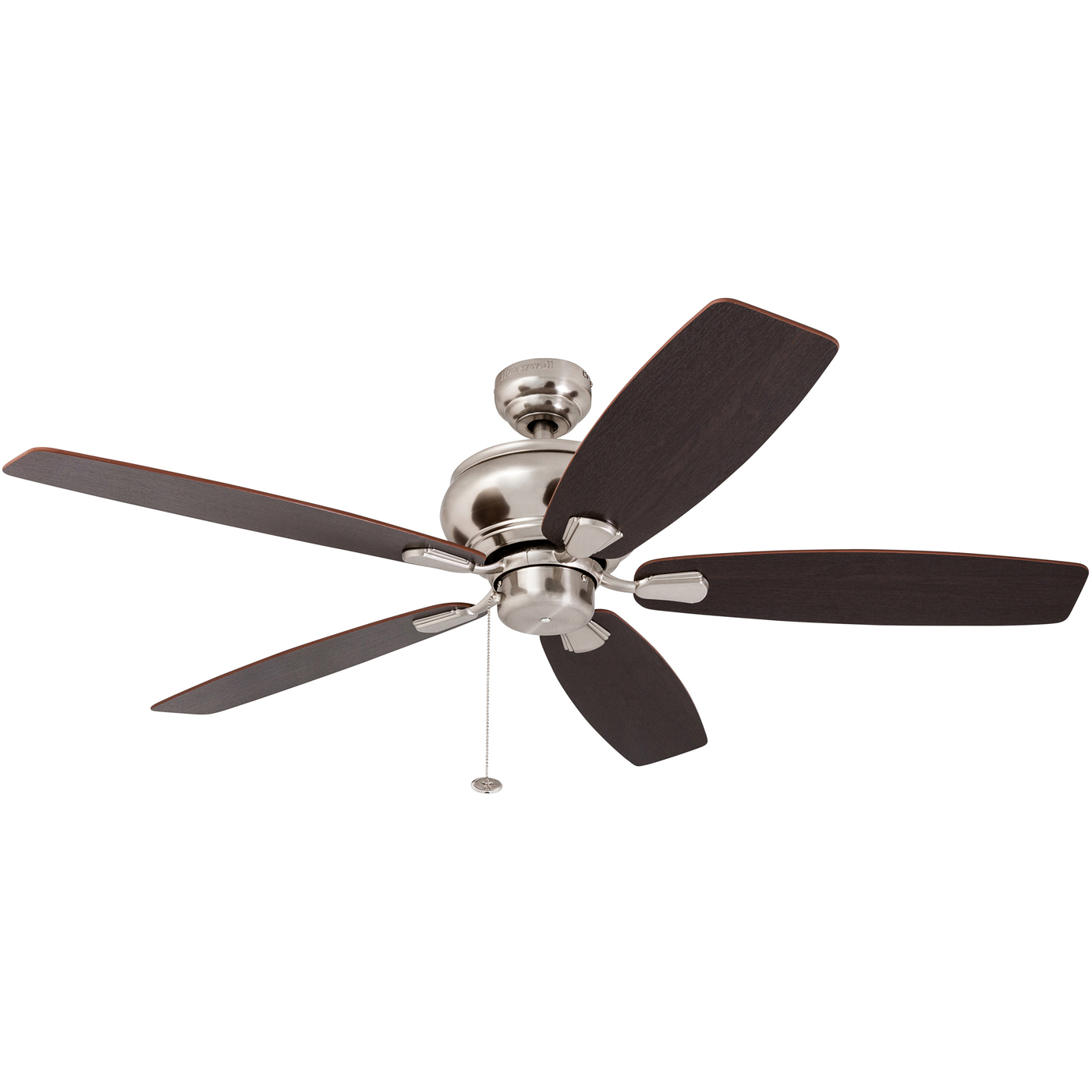 Honeywell Elston 52” Satin Nickel Ceiling Fan with Bowl Light and Remote Control - Image 7