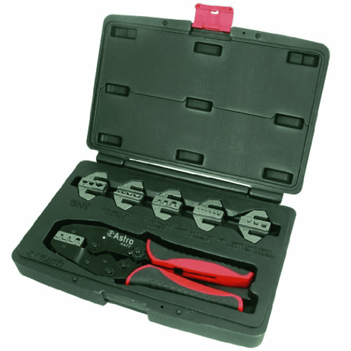 Astro Pneumatic Tool 9477 7-Piece Professional Quick Interchangeable Ratchet Crimping Tool Set - Image 3