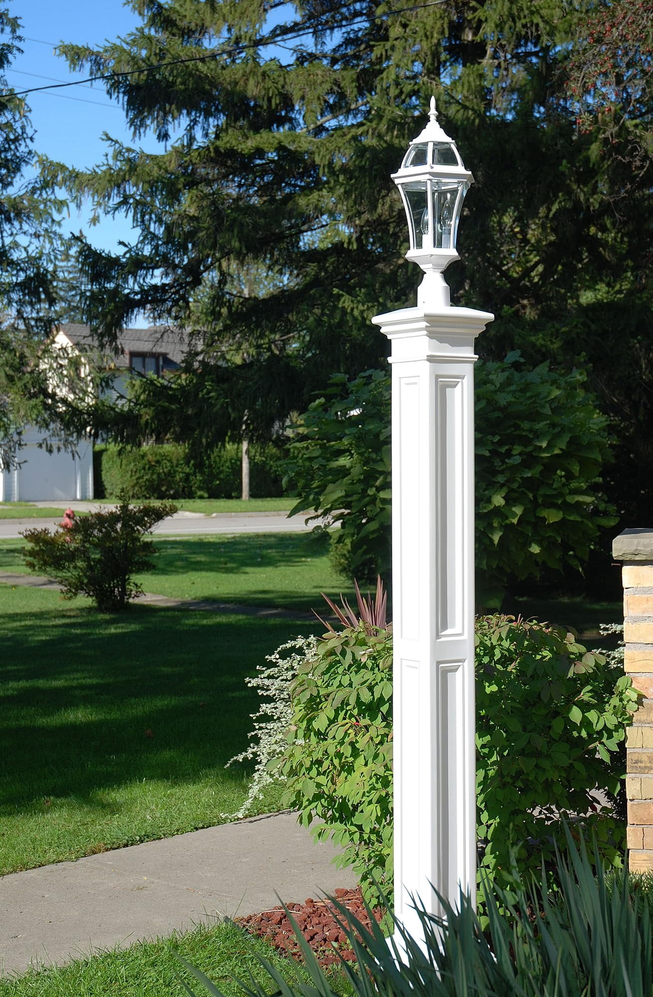 Mayne Liberty Lamp Post - Polyethylene - No Mount - White (5838-W) - Image 4