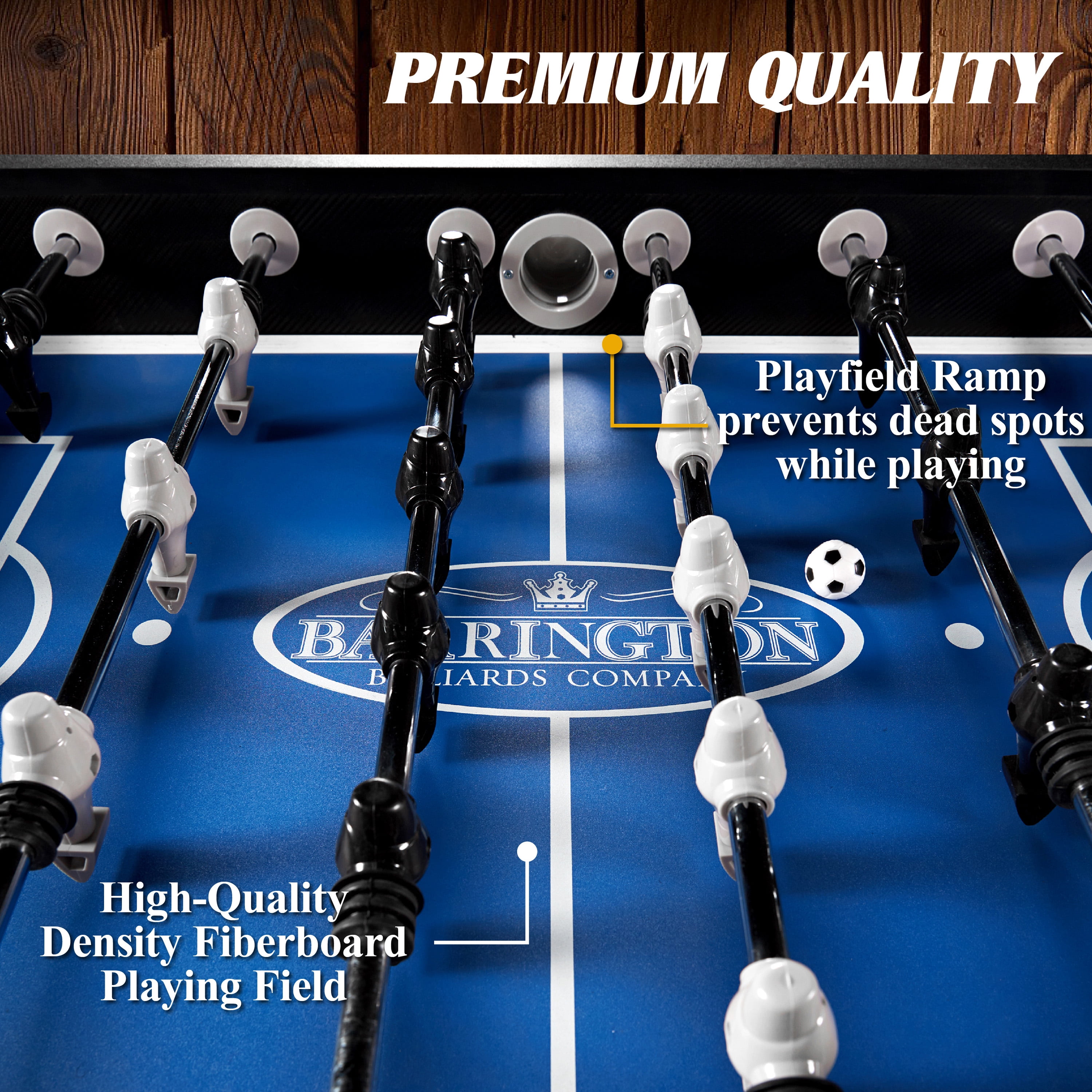 58” Irvine Foosball Table Competition Size, Soccer, Accessories included by Barrington Billiards - Image 8