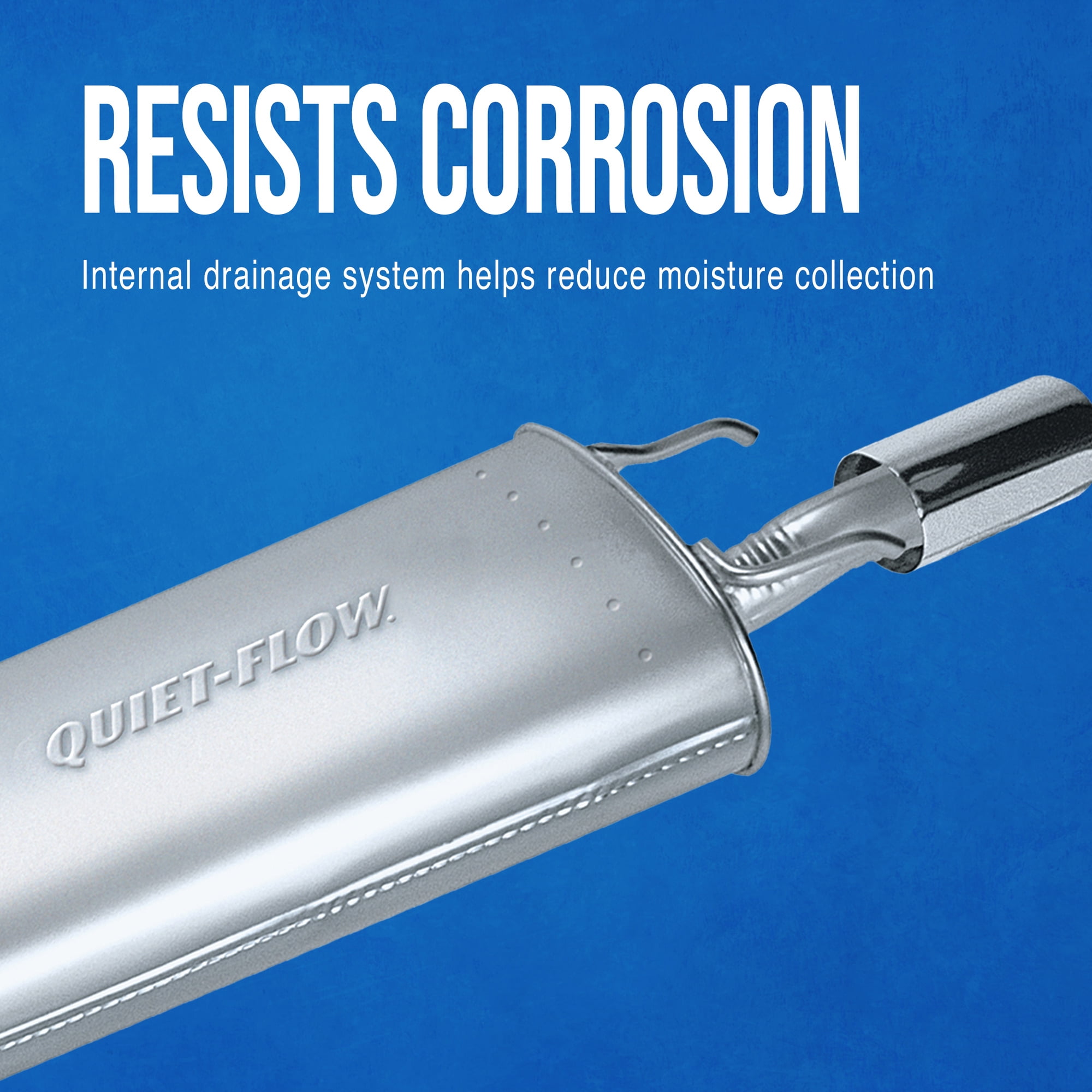 Walker Exhaust Quiet-Flow 50065 Exhaust Muffler Assembly Fits select: 2008 ,2011 JEEP WRANGLER UNLIMITED - Image 2