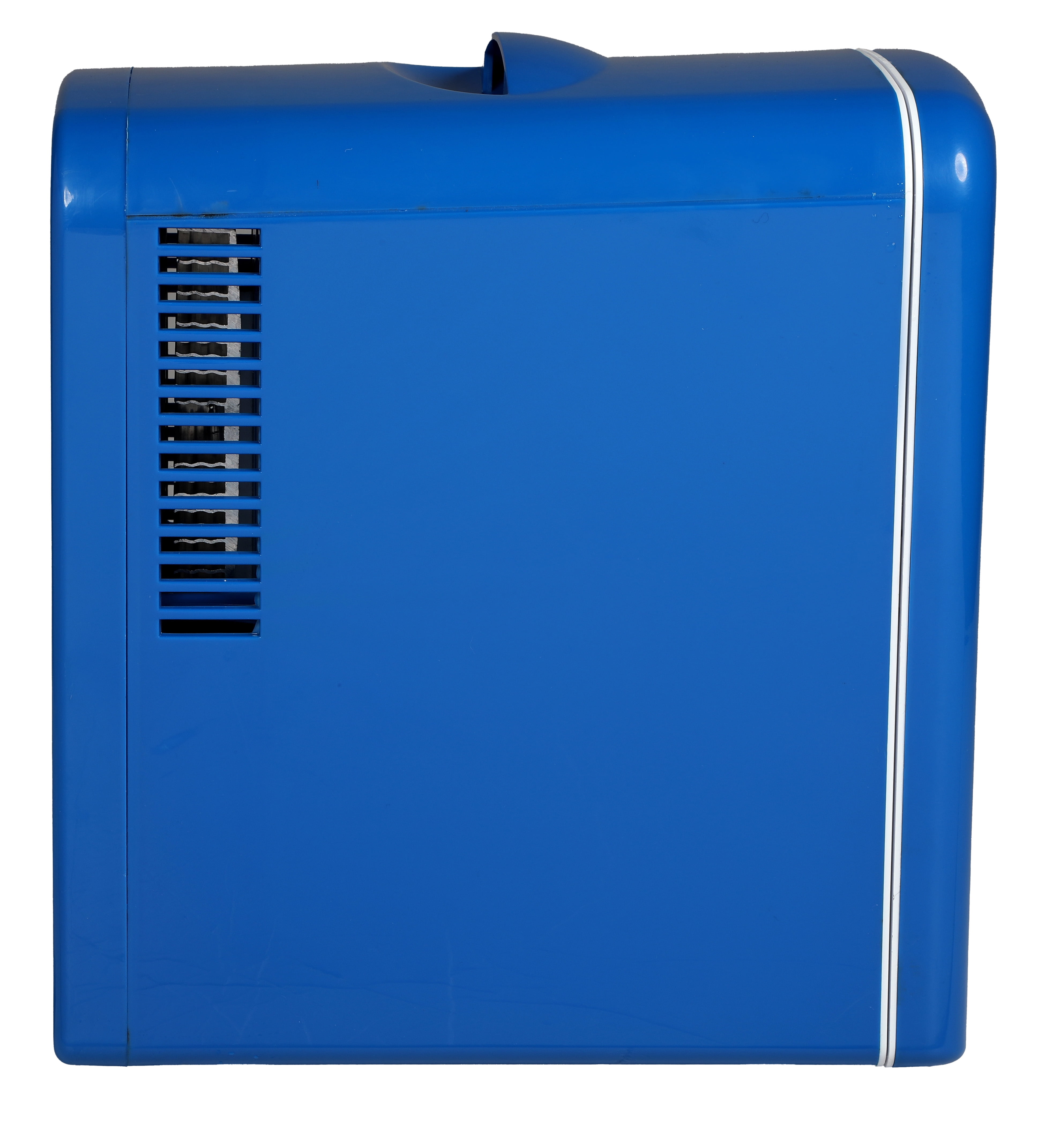 Bud Light Mini Beverage Fridge, Blue, 11''x7.5''x10'' - Image 6