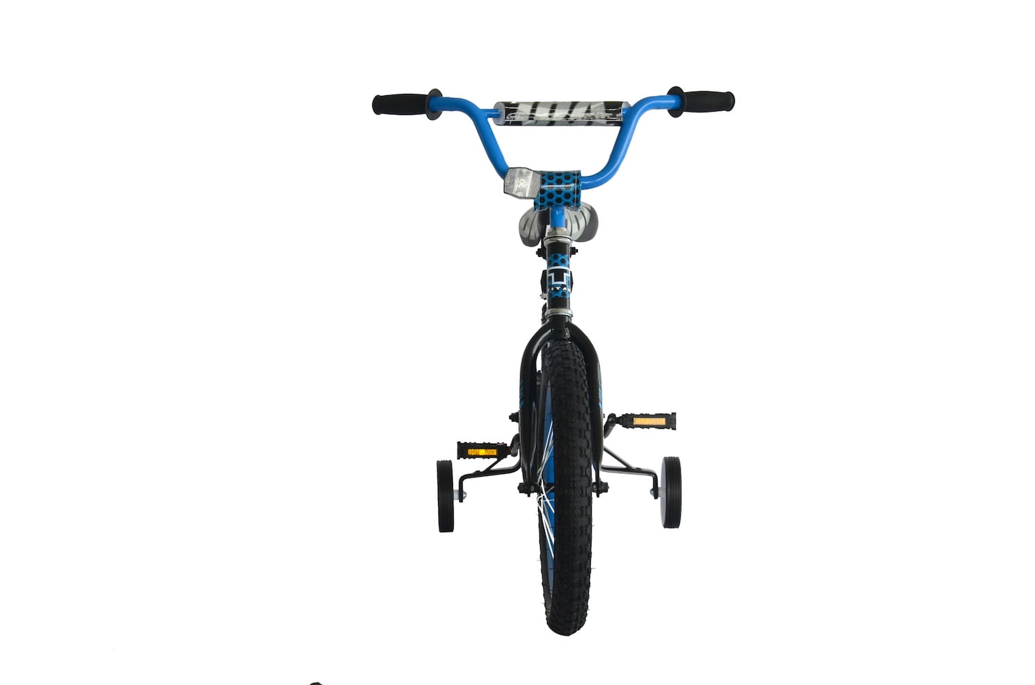 TITAN Champion 16-Inch Boys BMX Bicycle with Training Wheels, Black - Image 2