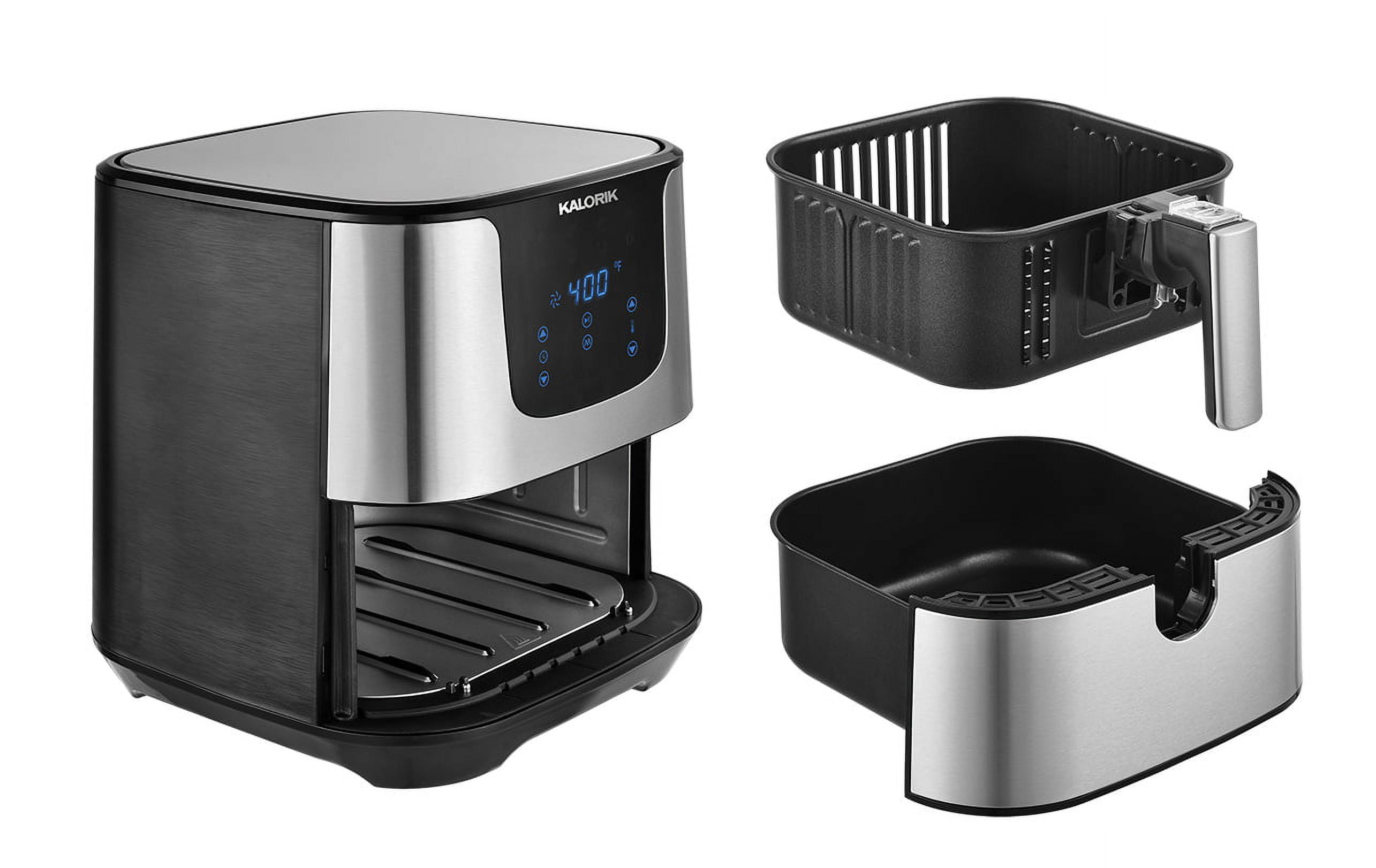 Kalorik 3.5 Quart Stainless Steel Digital Air Fryer Pro - Image 2