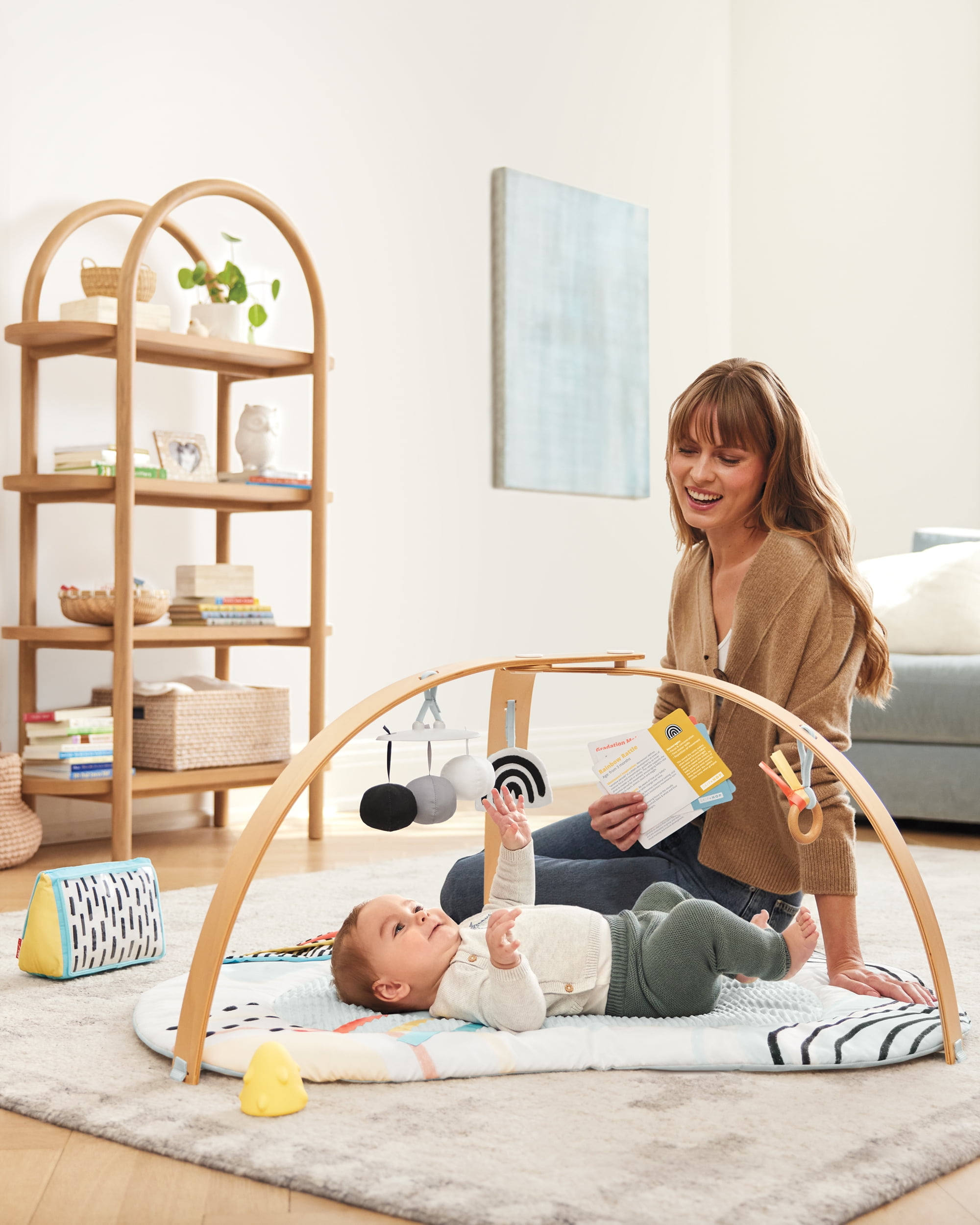 Skip Hop Discoverosity Montessori-Inspired Baby Play Gym Age 0+ - Image 6
