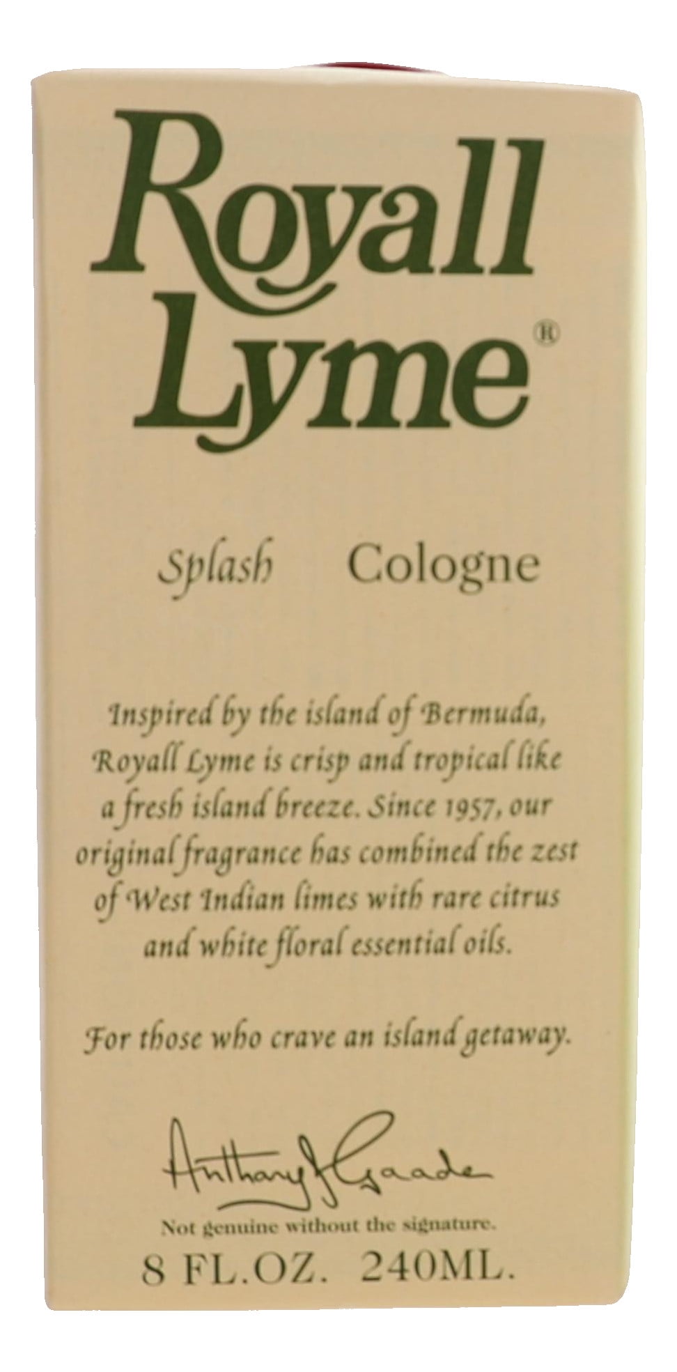 ROYALL LYME OF BERMUDA by Royall Fragrances for Men ALL PURPOSE LOTION 8.0 oz / 240 ml - Image 3