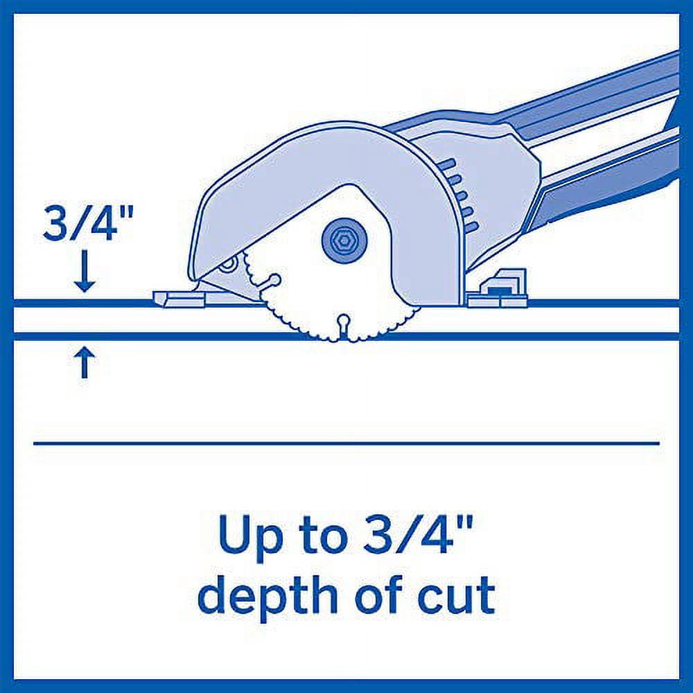 Dremel US40-04 7.5 Amps 4 in. Ultra-Saw Corded Brushless Compact Circular Saw Tool Kit - Image 5