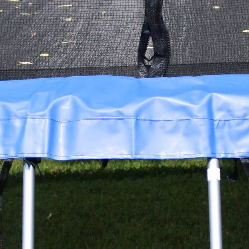 Skywalker Trampolines Wide-Step Ladder & Shoe Bag Kit - 2-Rung Blue Accessory, 275lb Capacity, Fits 4" Rails - Image 4