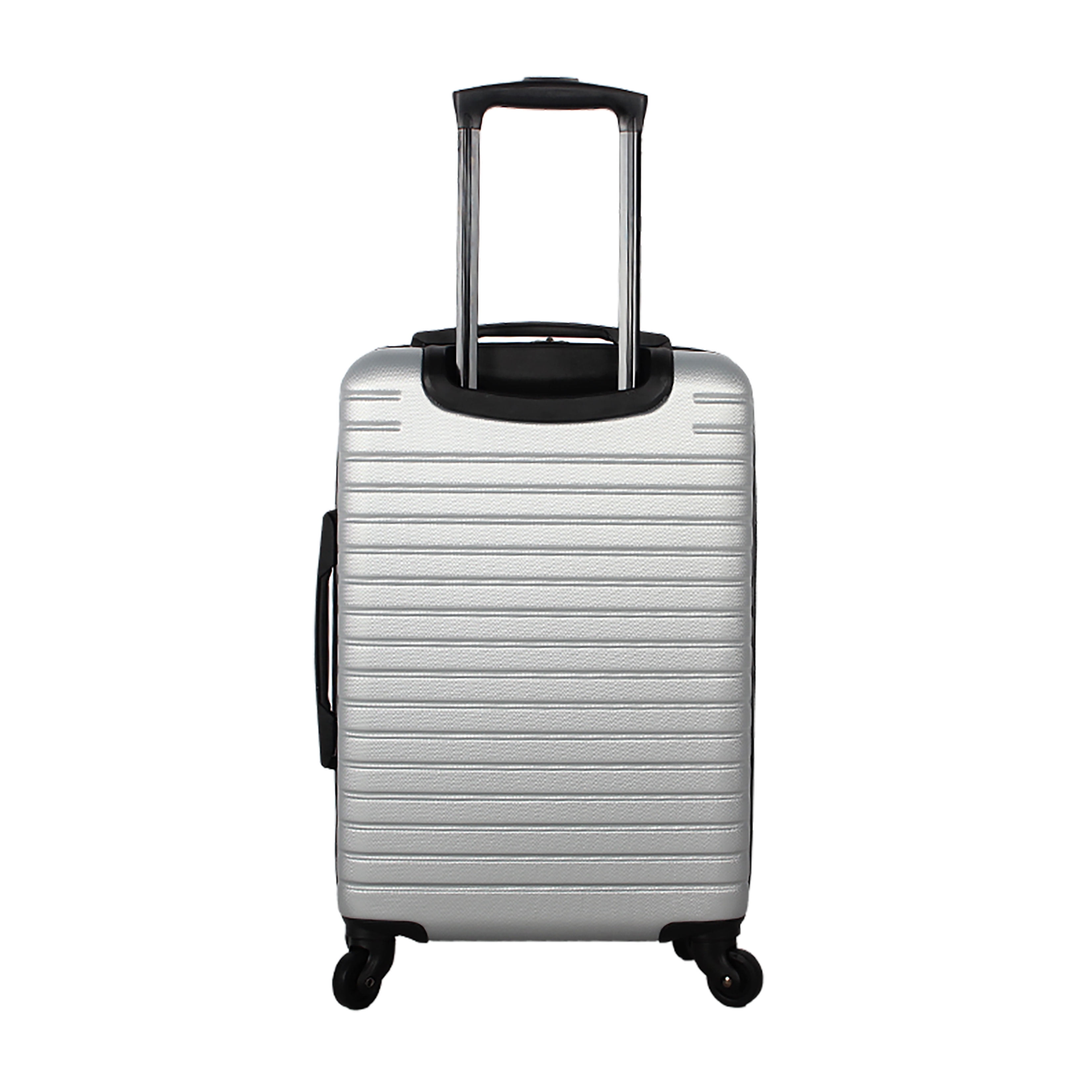 Protege, Vacationer Hard Side 20” Expandable Carry-on Luggage, Silver, Adult - Image 8