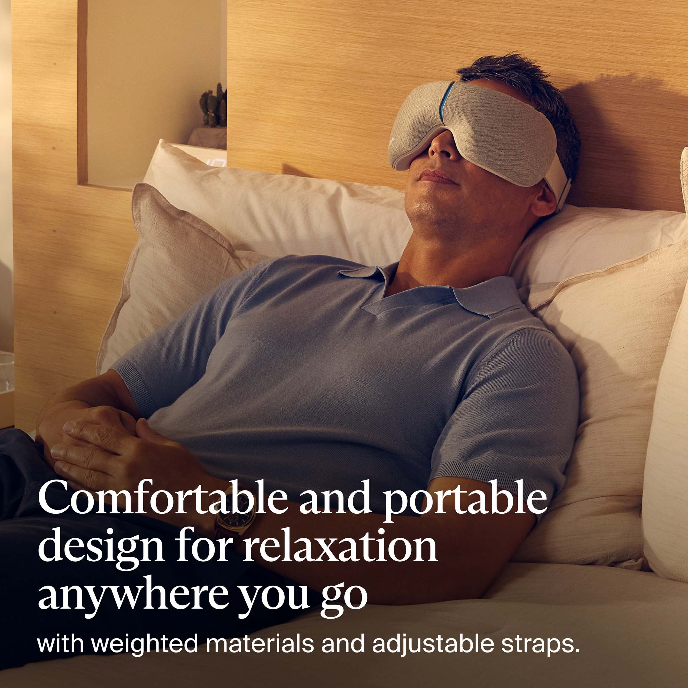 Therabody SmartGoggles (1st Generation) - Bluetooth Heated Massaging Device for Sleep, Focus, and Stress - Image 6