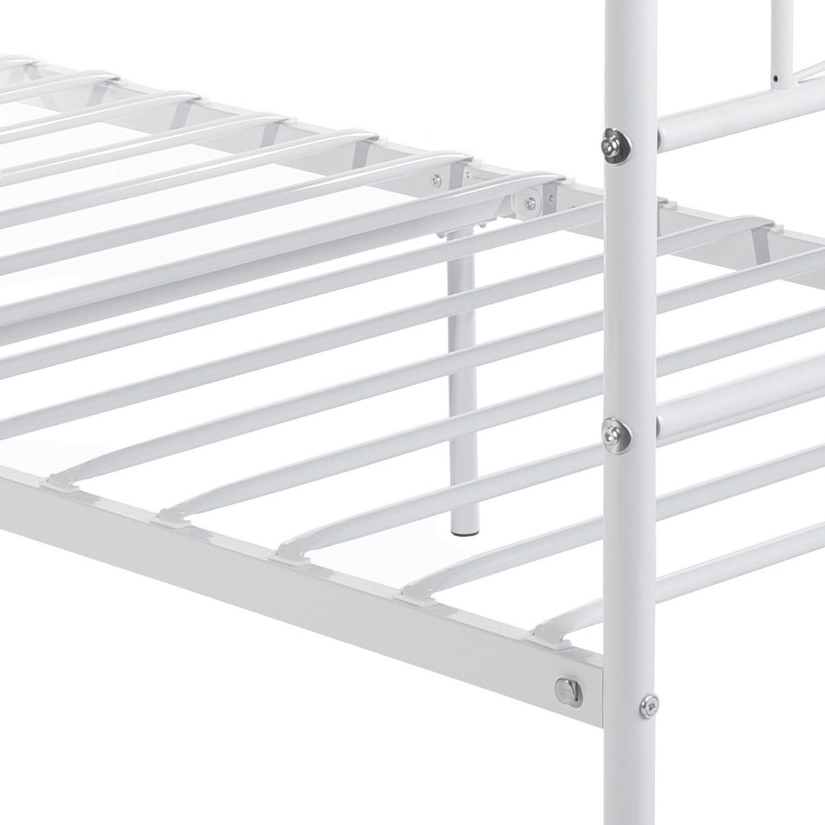 Yoneston Twin Platform Metal Bed Frame with Headboard No Box Spring - Image 7