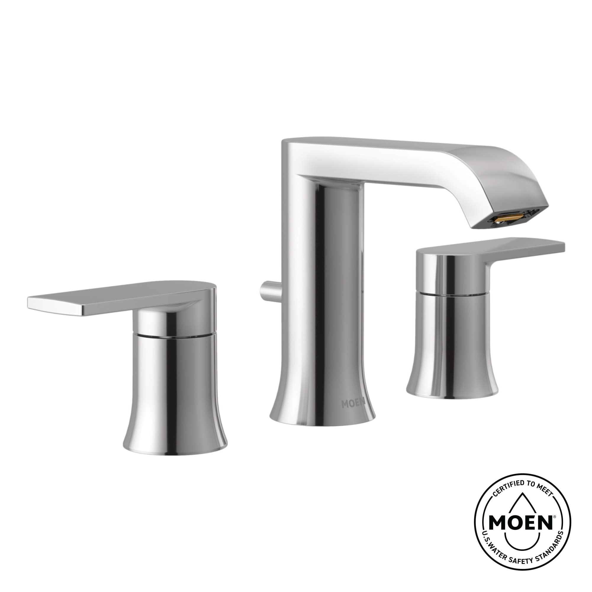 Moen T6708BN Brushed nickel two-handle bathroom faucet - Image 5