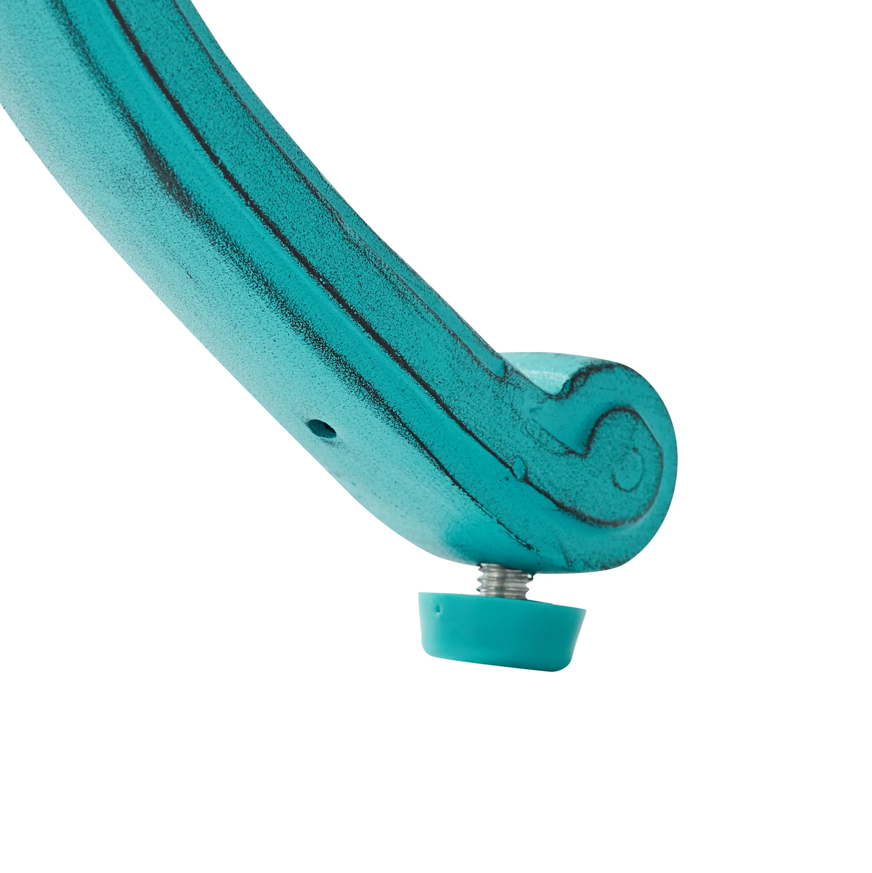 The Pioneer Woman Goldie 3-Piece Cast Aluminum Garden Bistro Set, Teal - Image 5