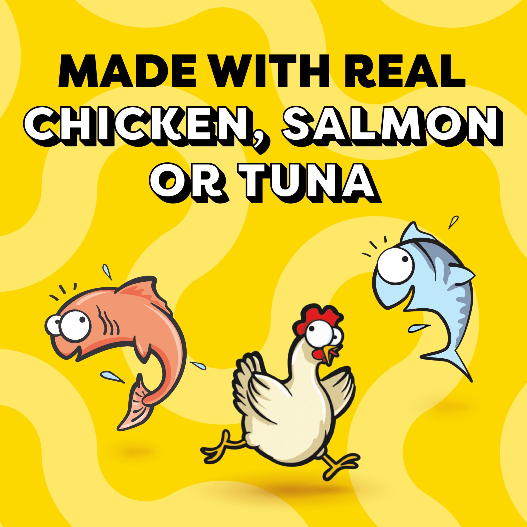 (10 pack) Temptations Creamy Puree Chicken, Salmon & Tuna Lickable Cat Treats, 12g Pouches (24 Pack) - Image 4