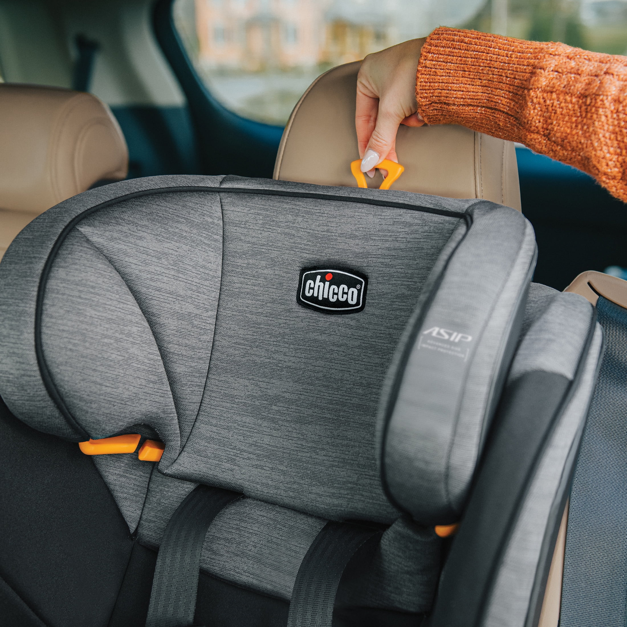 Chicco MyFit® 2-in-1 Forward-Facing Harness Booster Car Seat for Toddlers, 5-Point Harness, Belt-Positioning Booster - Haven (Purple), New - Image 3