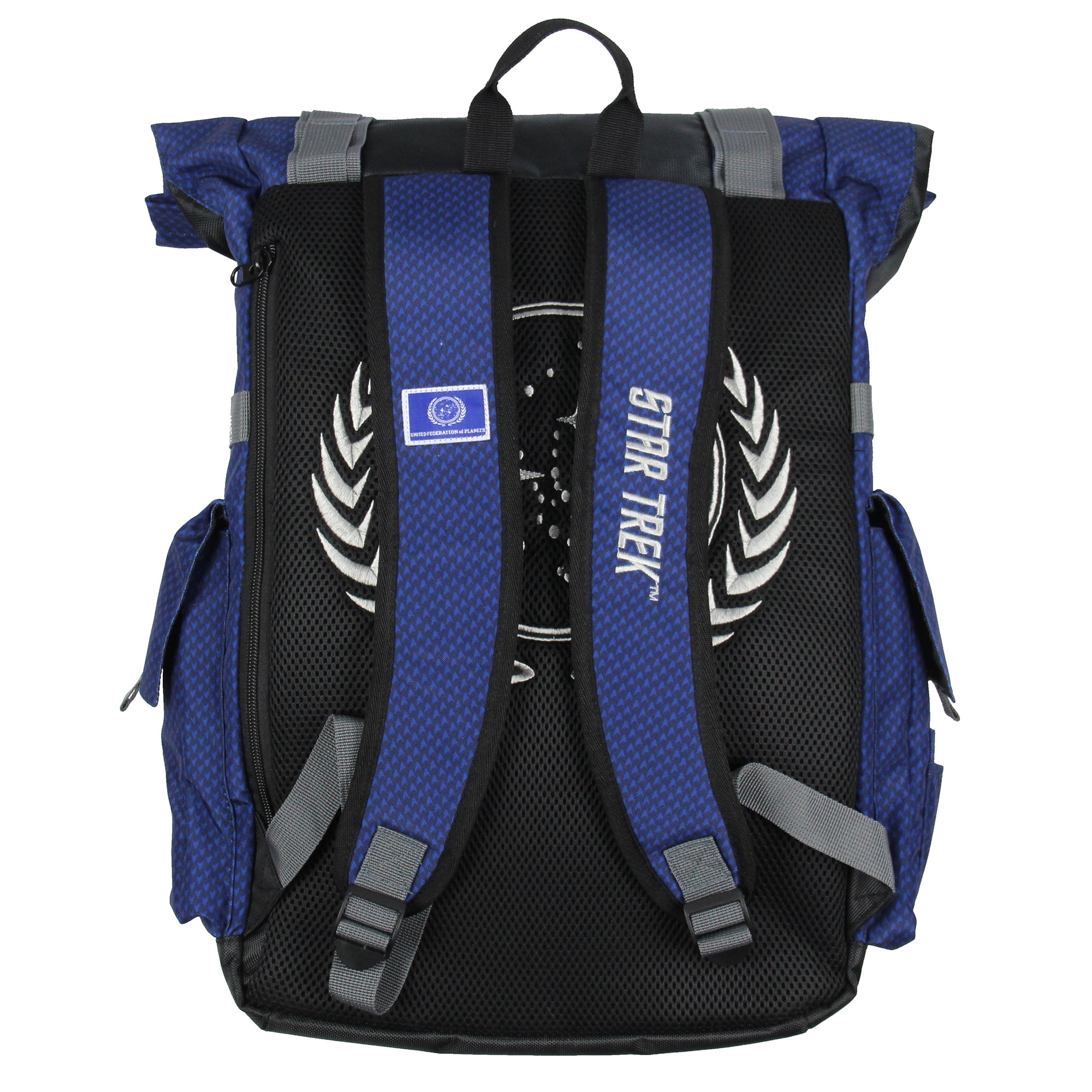 Star Trek Starfleet Academy Roll Top Hiking Gym Laptop School Travel Backpack - Image 6
