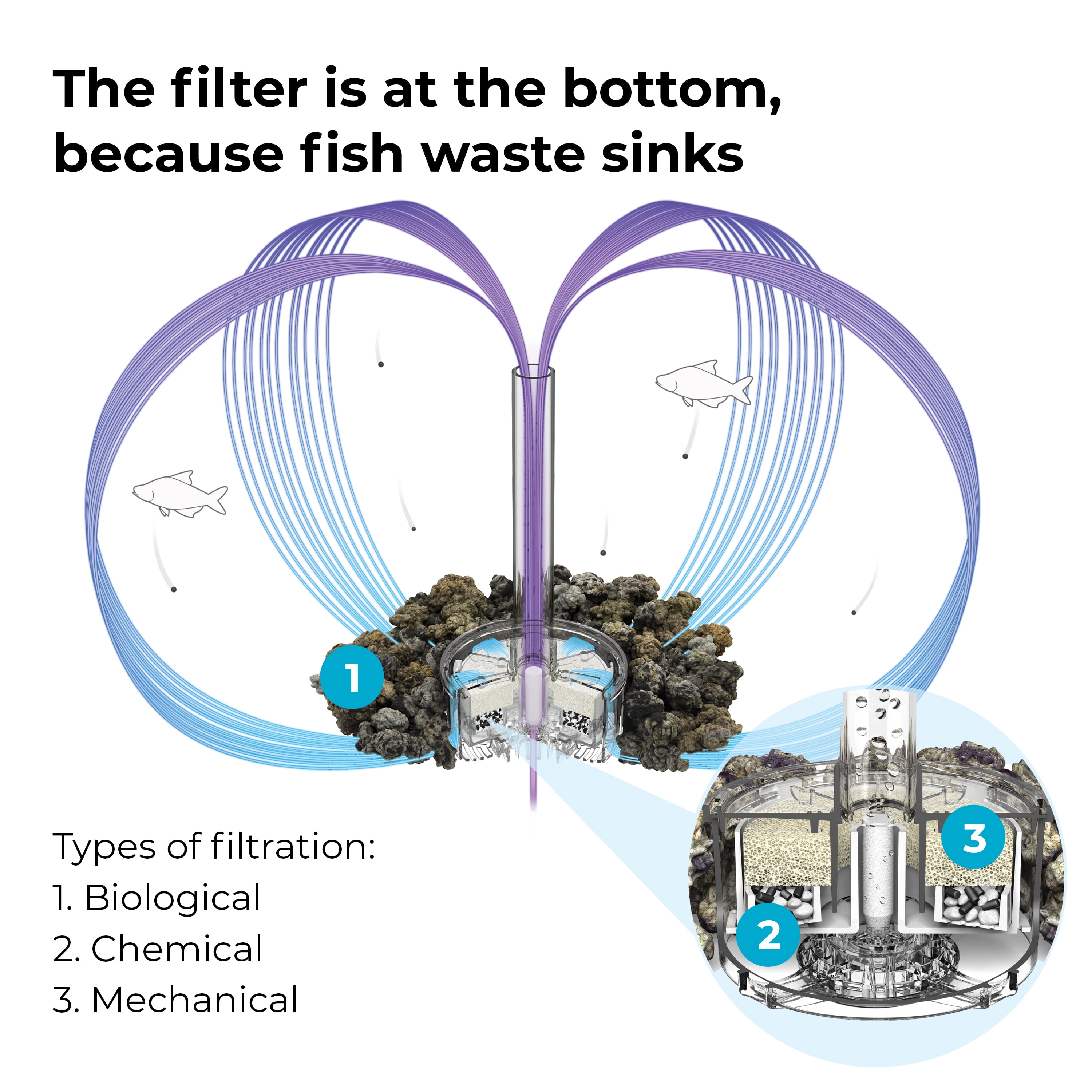 biOrb CLASSIC 30 Aquarium with MCR Light - 8 Gallon, Black - Image 6