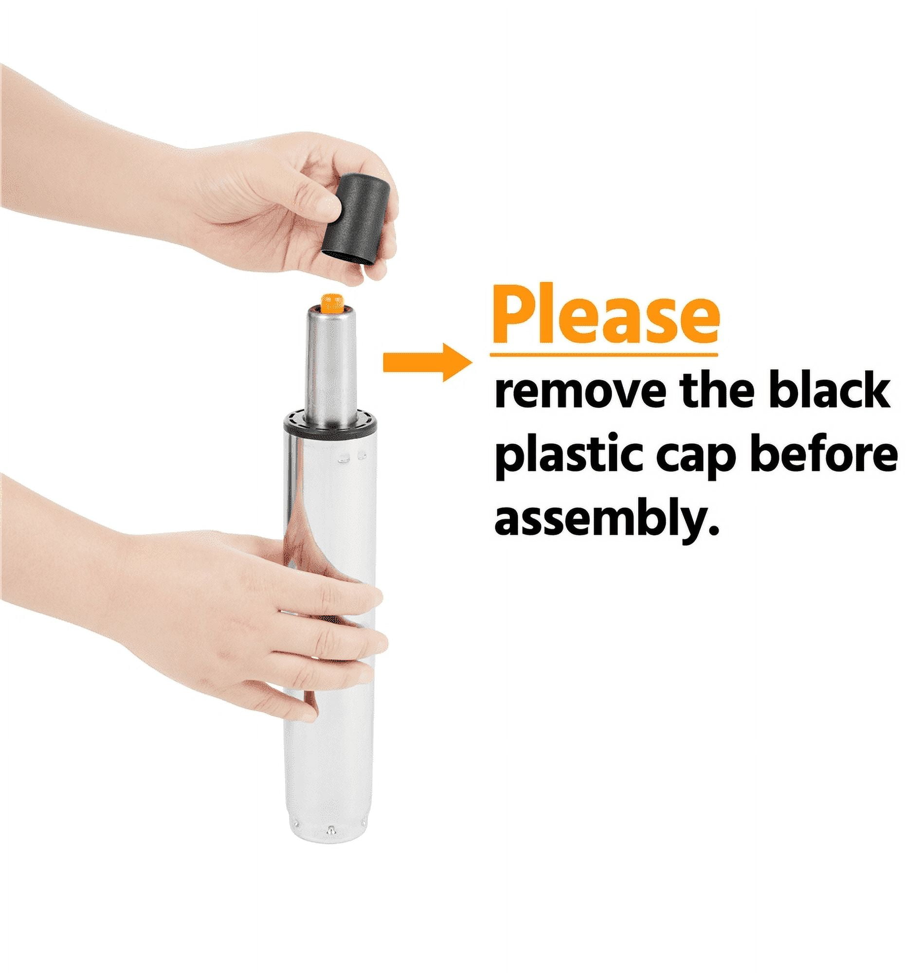 Alden Design Adjustable Rolling Saddle Stool for Massage Tattoo Dental, Black - Image 5