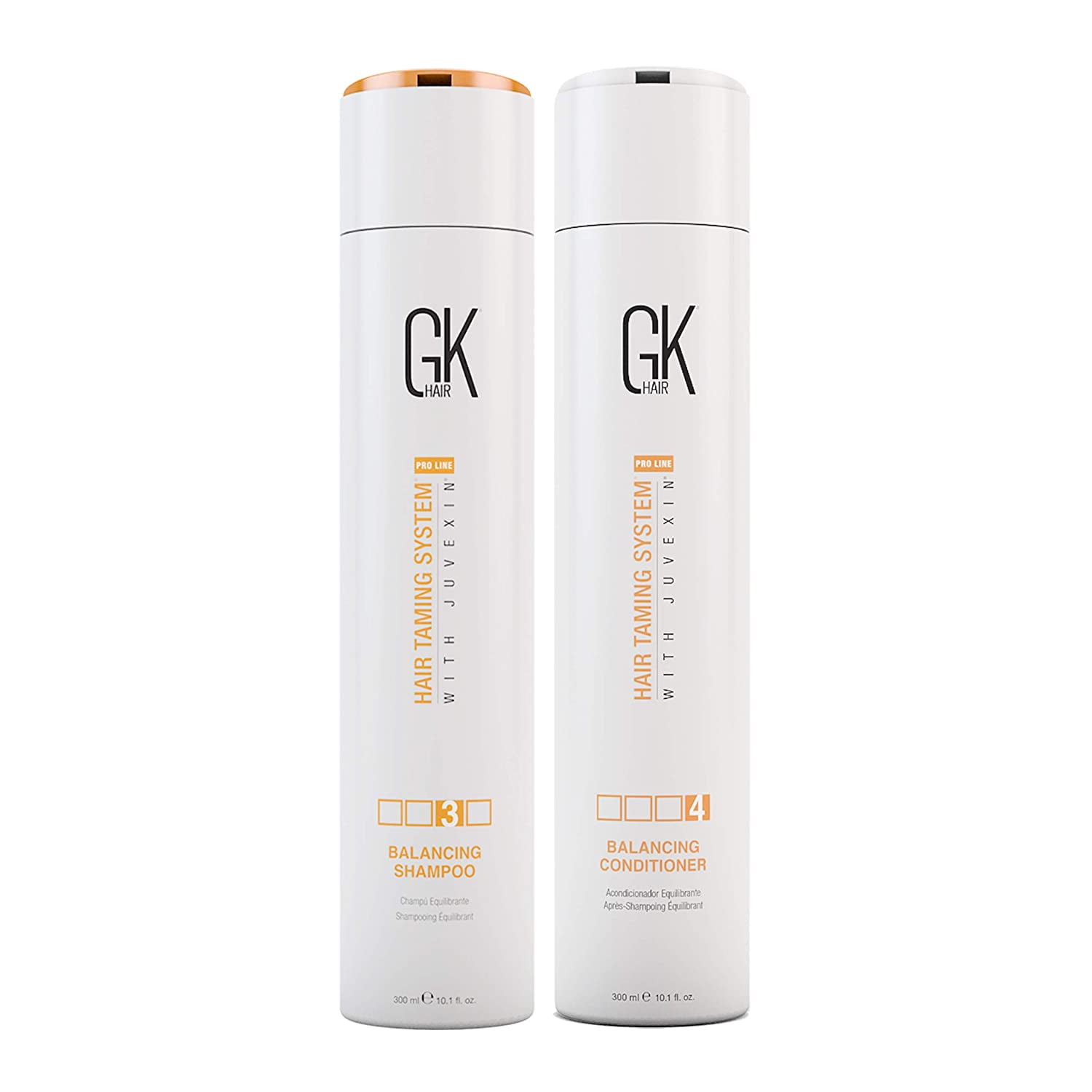 GK HAIR Global Keratin Balancing Shampoo and Conditioner Sets (10.1 Fl Oz/300ml) For Oily & Color Treated Hair Deep Cleansing Ideal for Over-Processed and Environmentally Stressed Hair - Image 6