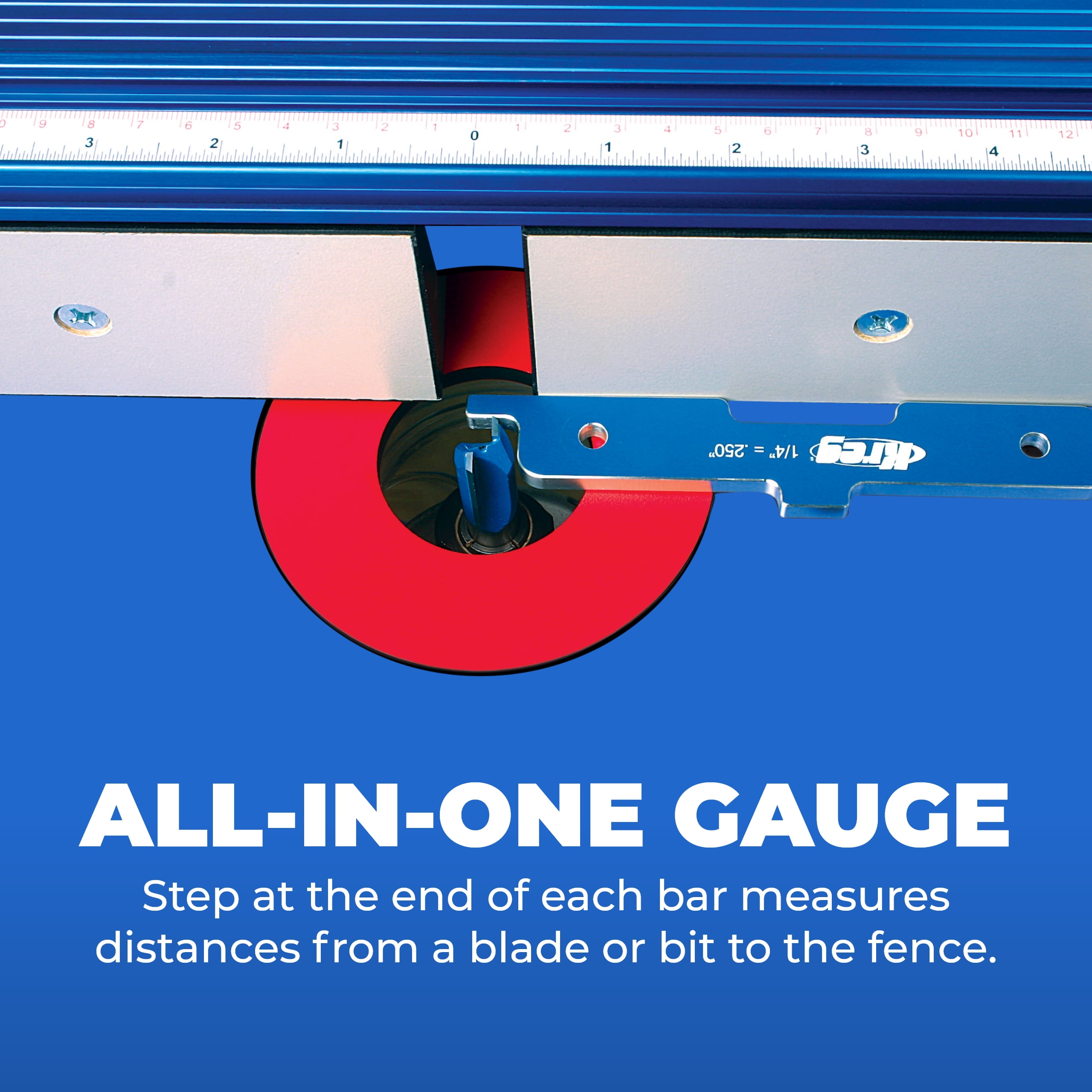 Precision Router Table Setup Bars - Set of 7 - Image 4