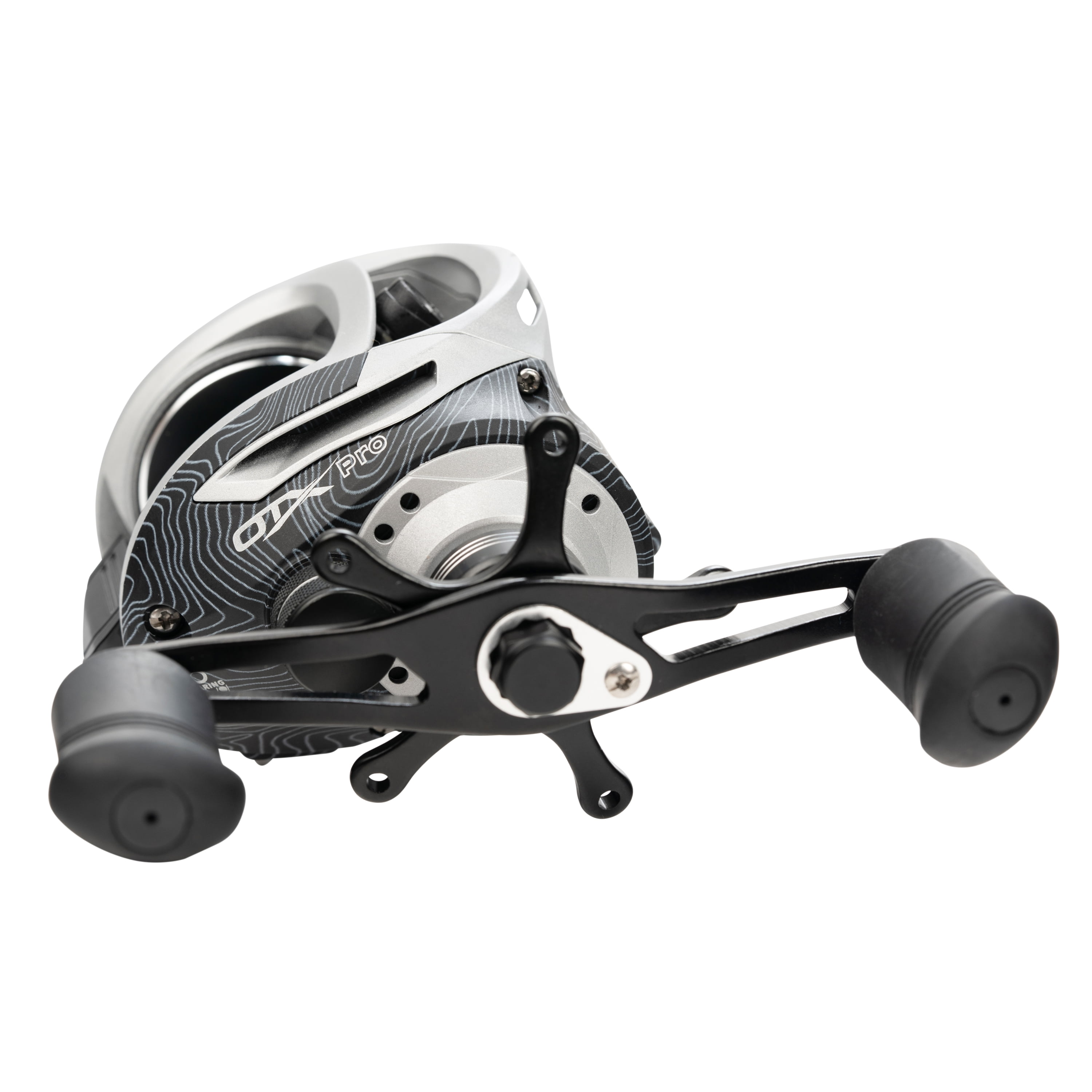 Ozark Trail OTX Pro Baitcast Fishing Reel, Black - Lightweight Graphite Frame and Cover, 7+1 Ball Bearings - Image 10