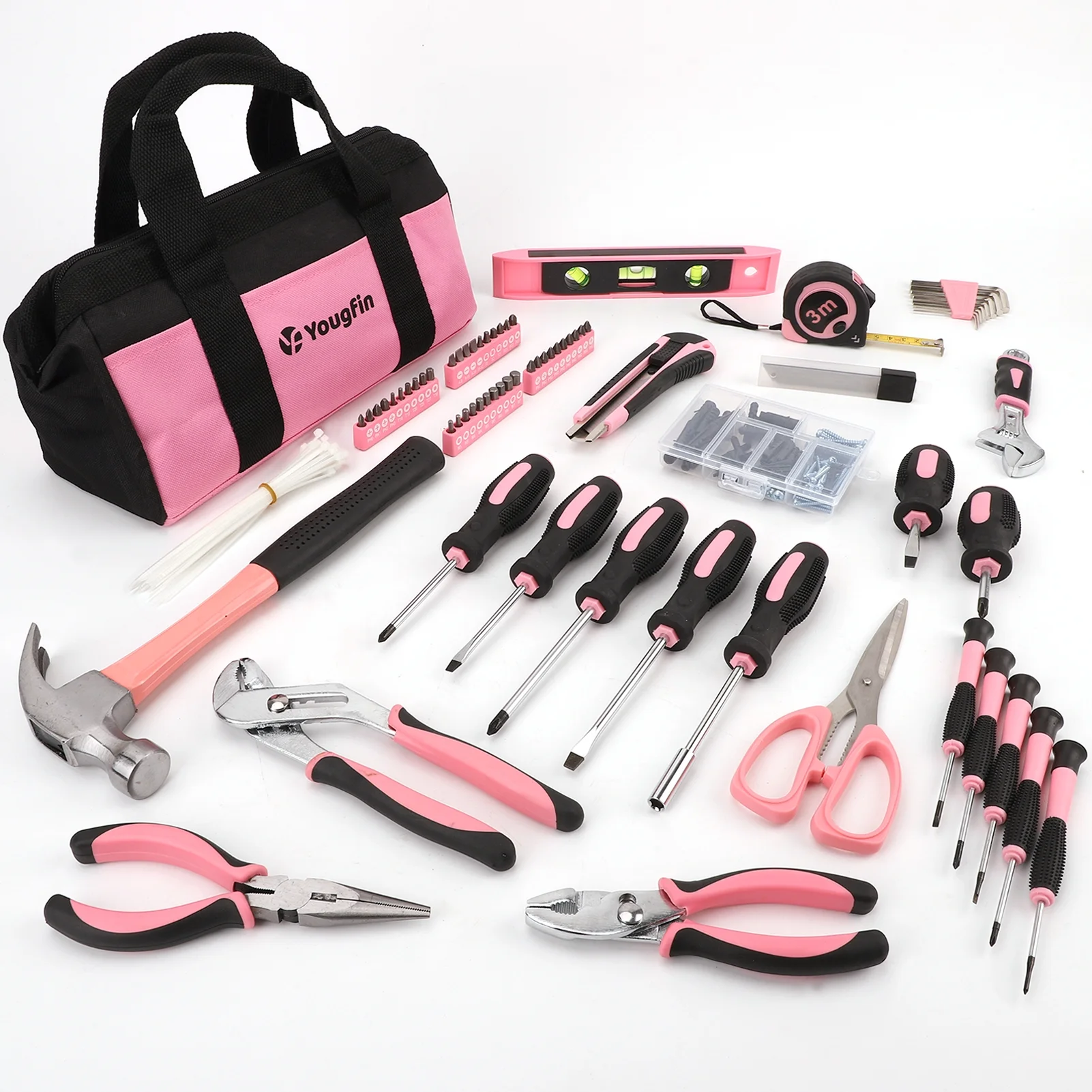 Yougfin Repairing Tool Set with Portable Bag, 215 Piece - Image 6