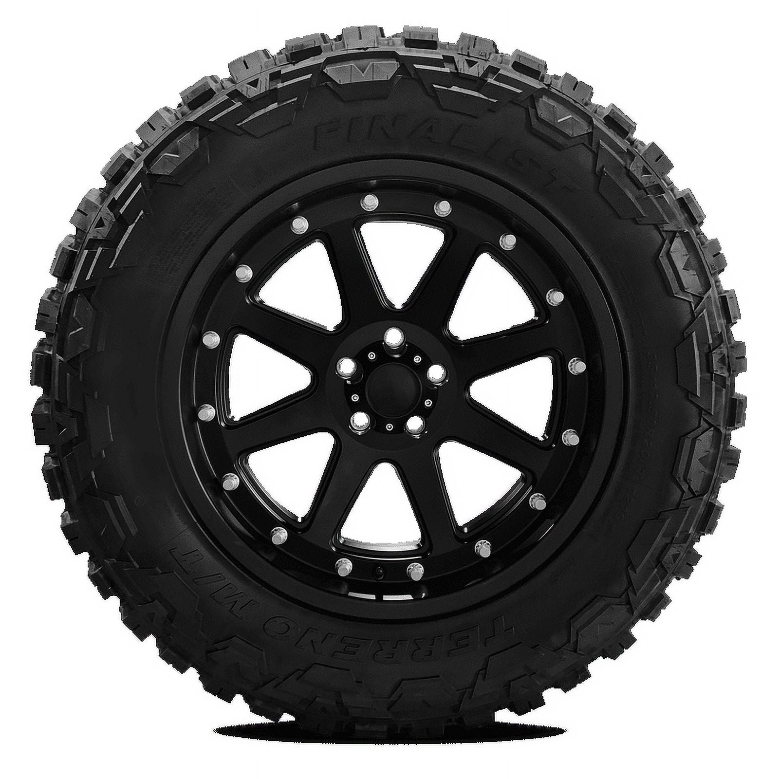 Finalist Terreno M/T LT285/70R17 10 Ply 121Q Load Range E SUV Mud Terrain Tire 285/70/17 MT (Tire Only) - Image 6