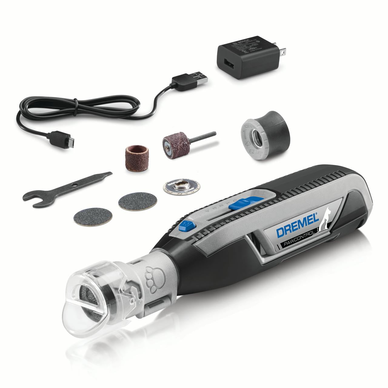 Dremel 7760-PGK 4 Volt Cordless Rotary Dog and Cat Pet Nail Grooming Kit with 10 Additional Grooming Disks - Image 3
