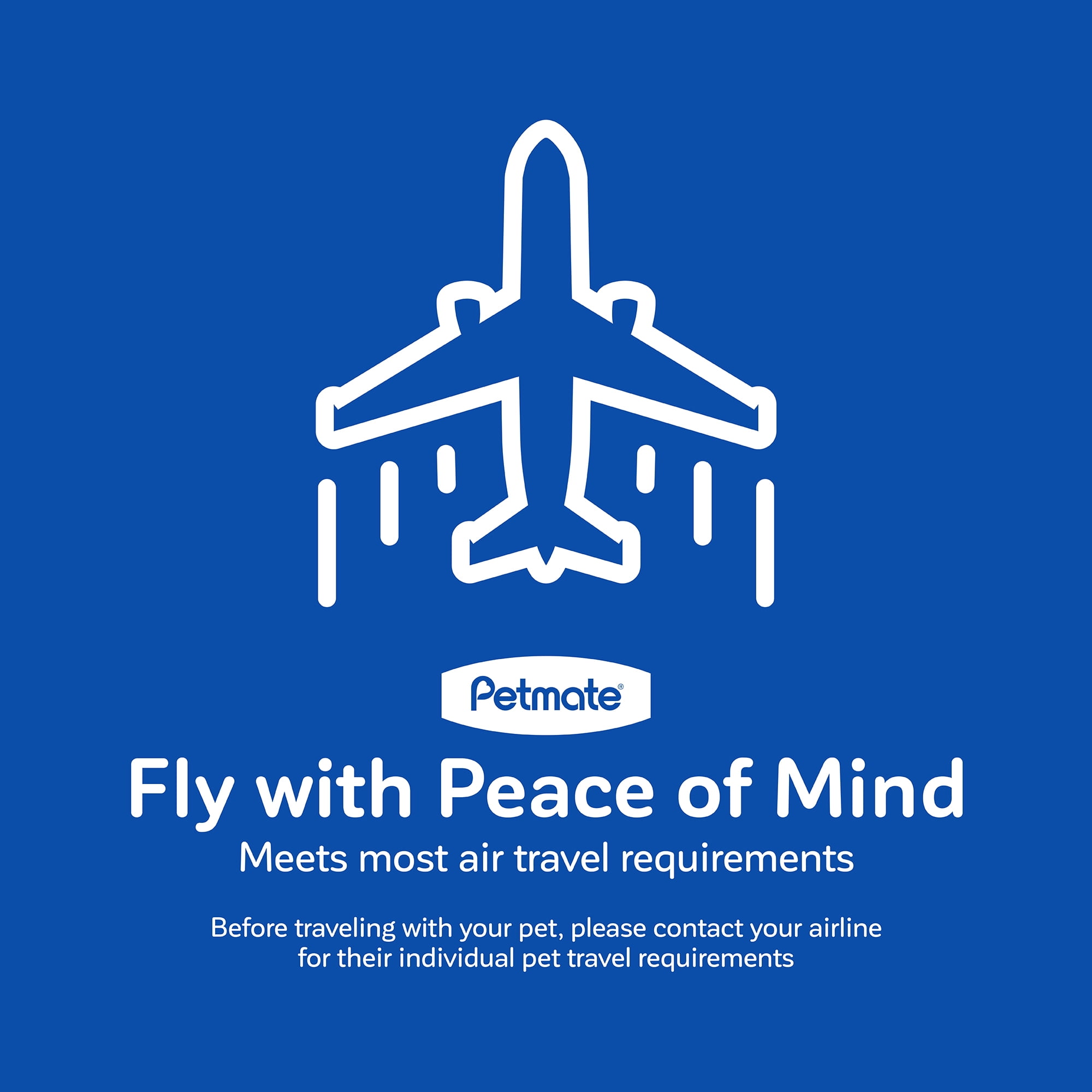 Petmate Two Door Top Load Plastic Travel Dog Kennel Pet Carrier for Dogs and Cats, Medium 24" for Pets Up To 15 lb, Pearl Tan - Image 2