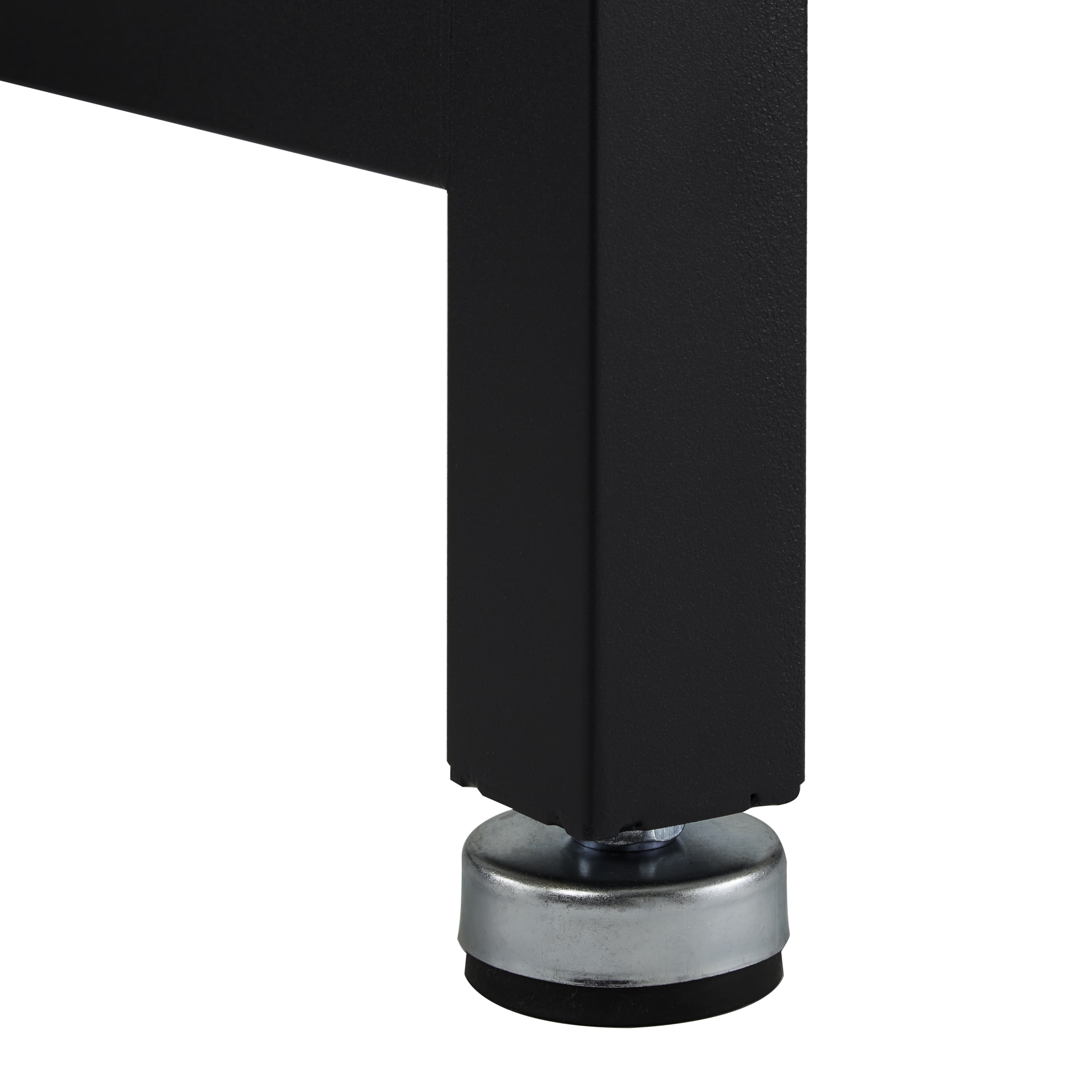 Seville Classics UltraHD® Height Adjustable 4-Foot Heavy-Duty Wood Top Workbench, 48" W x 24" D x (28" to 41.5" H), Graphite - Image 8