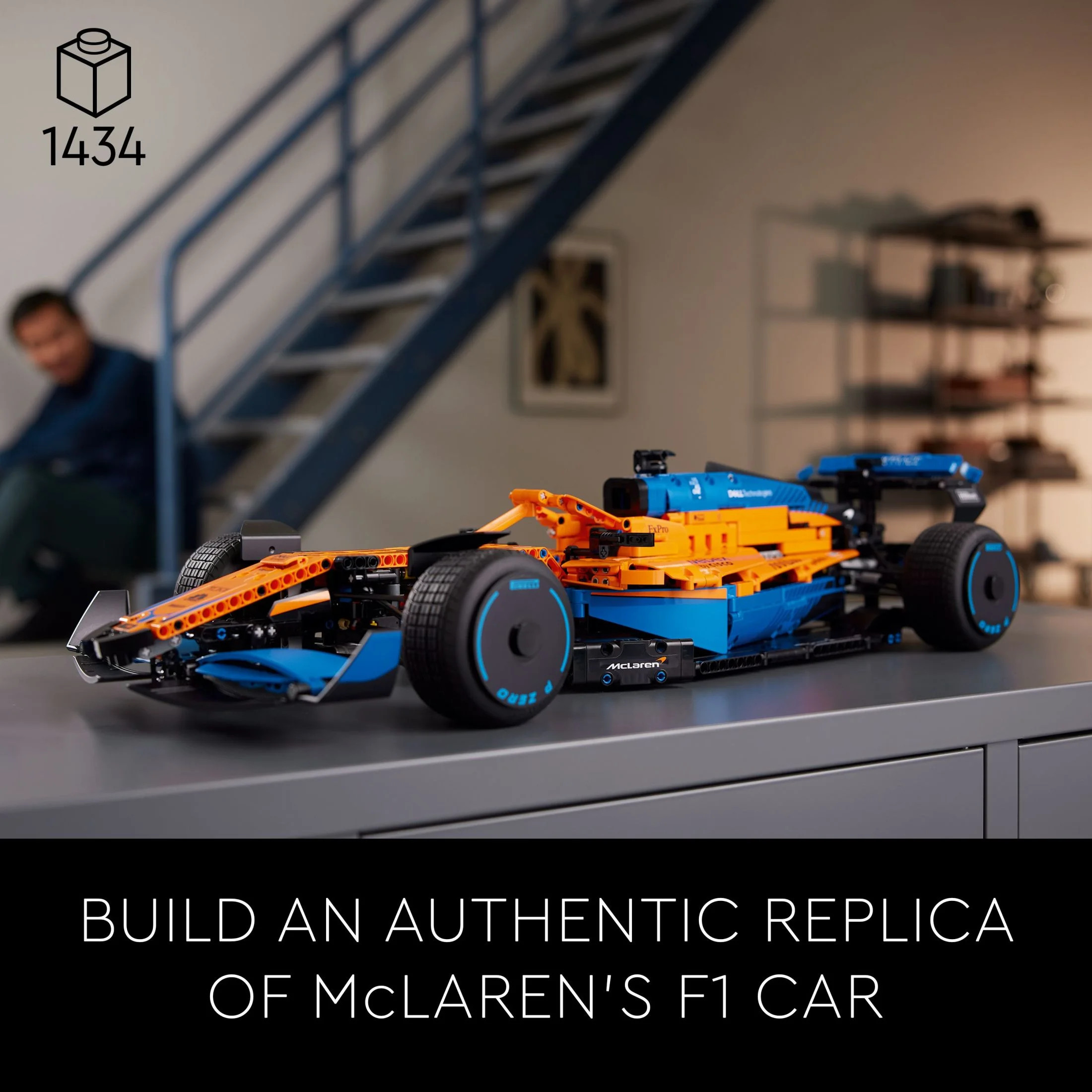 LEGO Technic McLaren Formula 1 Race Car Model Kit, F1 Birthday Gift Idea for Adults, 42141 - Image 2