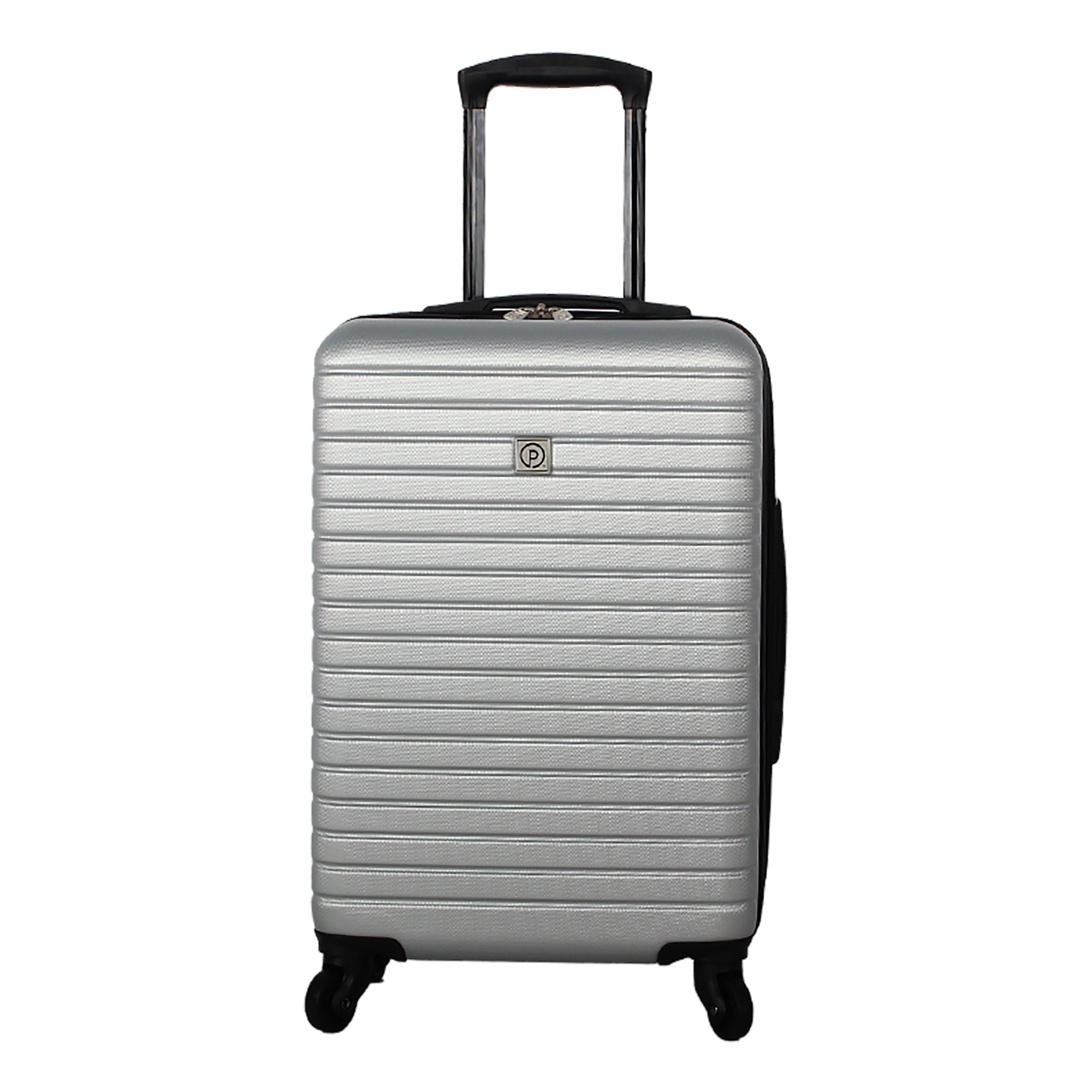 Protege, Vacationer Hard Side 20” Expandable Carry-on Luggage, Silver, Adult - Image 5