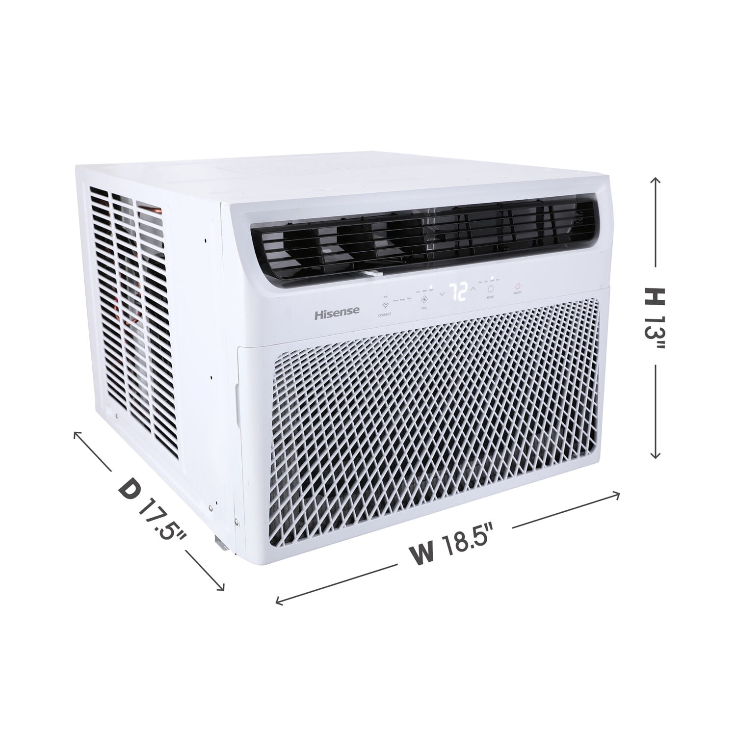 Hisense 10,000 BTU 450 Sq ft Smart Window Air Conditioner with Wi-fi and Remote Control, AHW1022CW1W - Image 2
