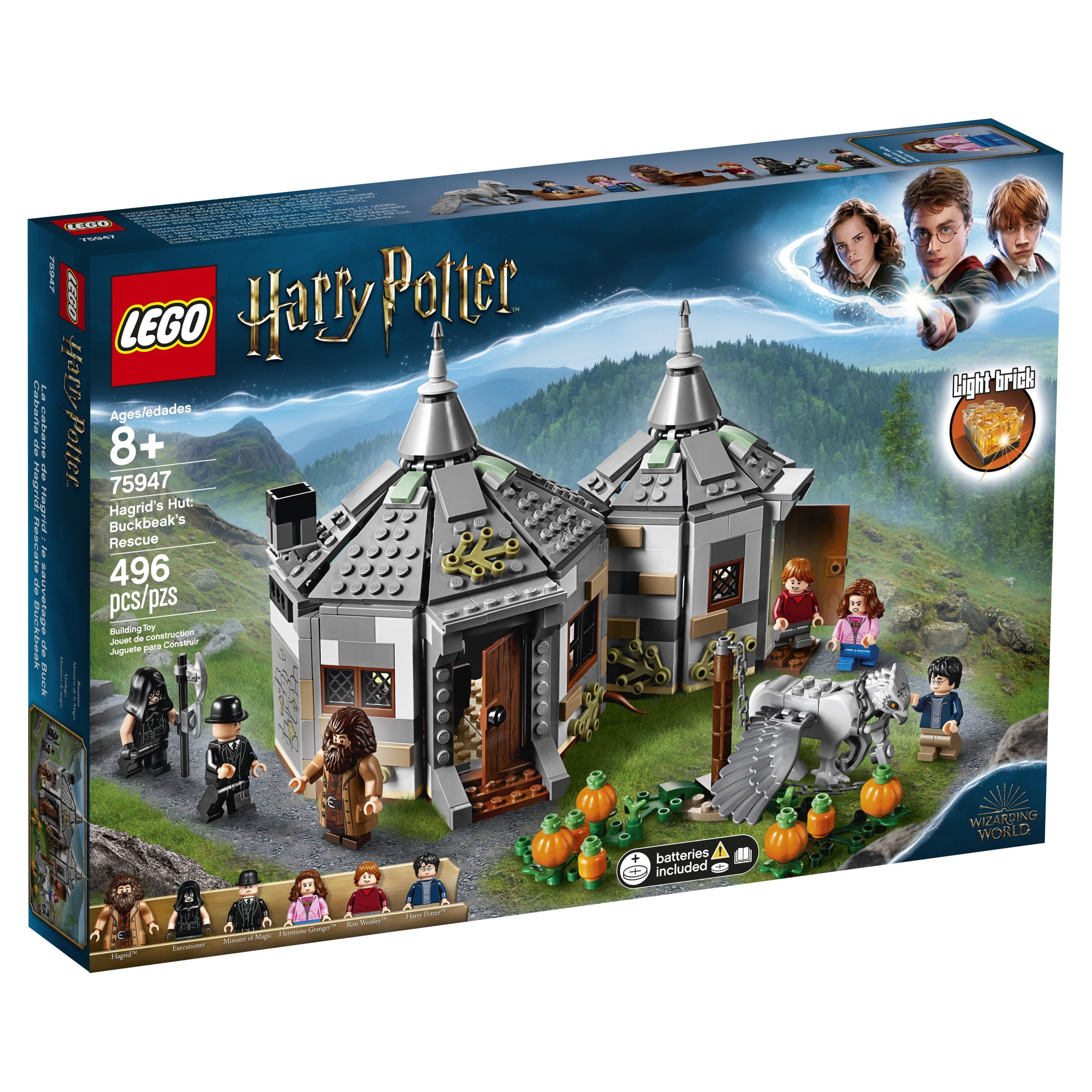 LEGO Harry Potter Hagrid's Hut: Buckbeak's Rescue 75947 Building Set (496 Pieces) - Image 3