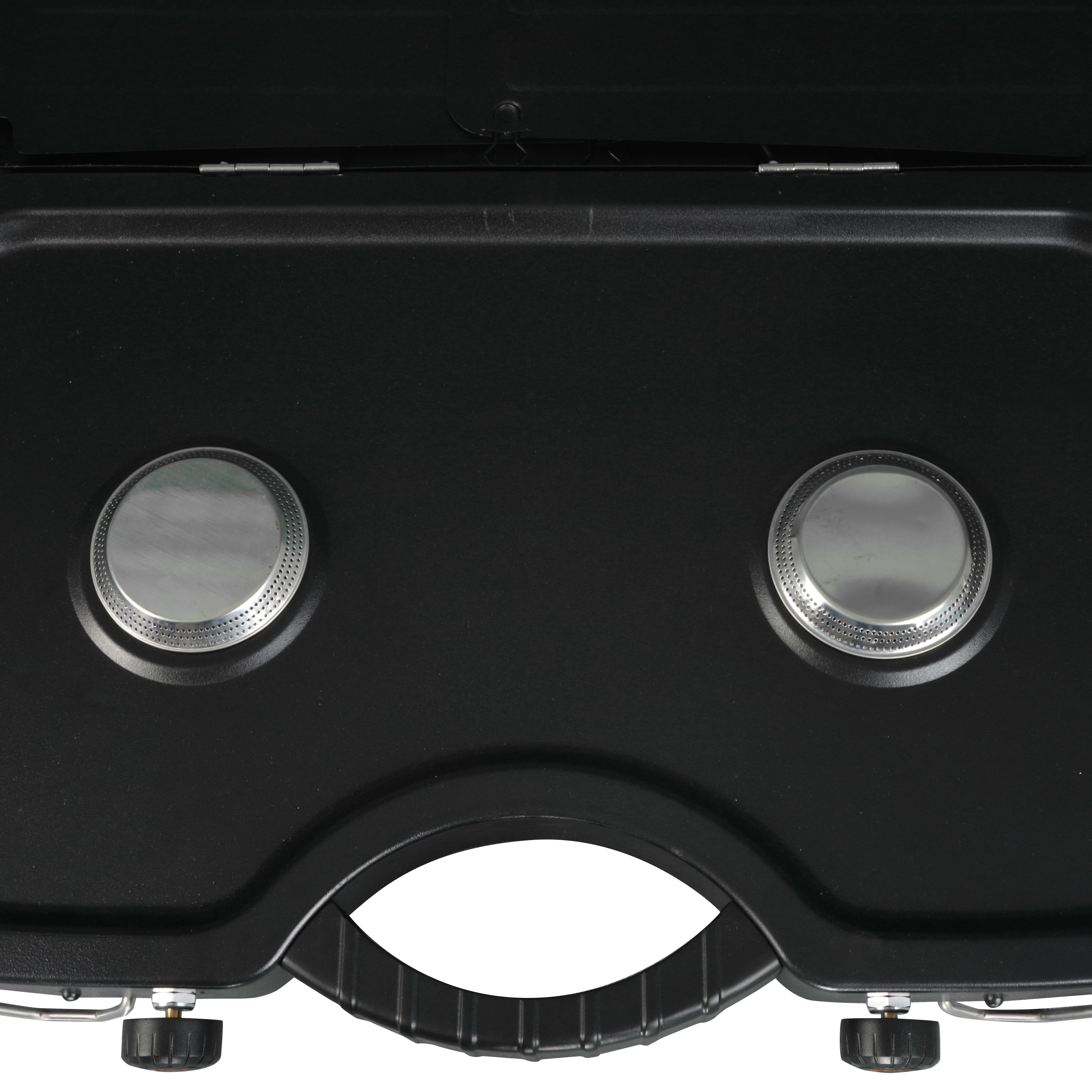 Ozark Trail 2 Burner Propane Gas Camping Stove, GCT2208W, Black, New - Image 4