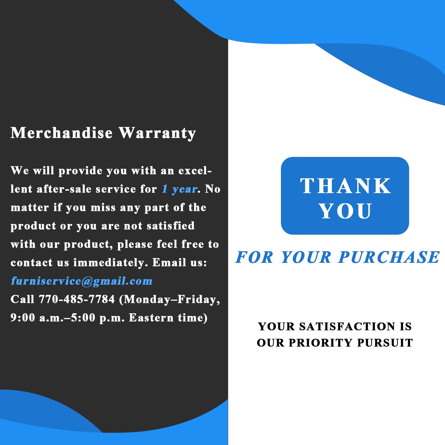 LACOO 47.2-Inch Gaming Desk Home Office Desk Modern Style Writing Table with Cup Holder Headphone Hook, Black - Image 5