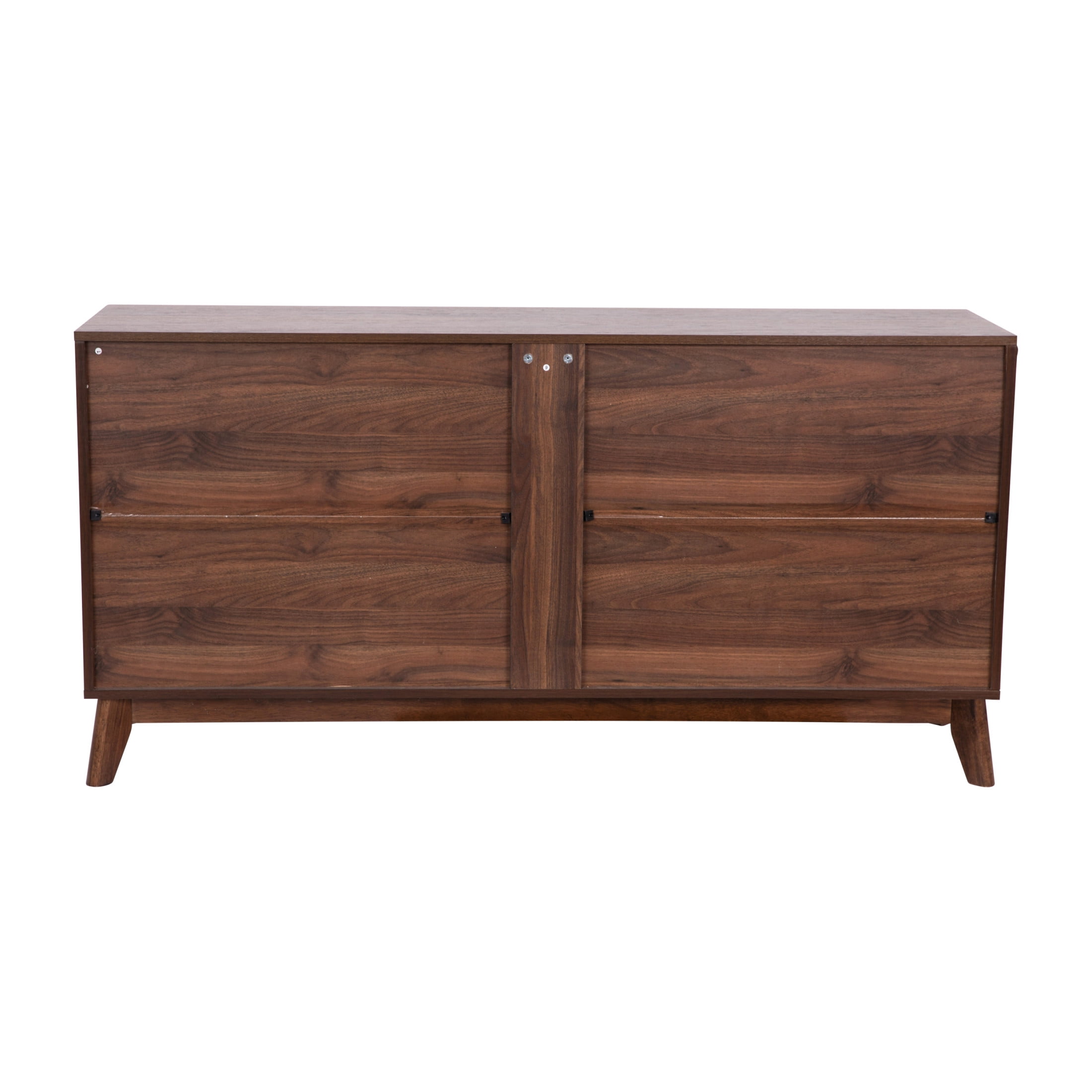 Flash Furniture Hatfield Mid-Century Modern Wooden TV Stand for up to 64" TVs, Dark Walnut - Image 5