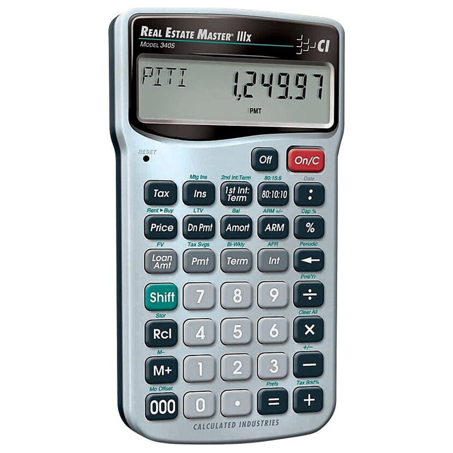 CALCULATED INDUSTRIES 3405 REAL ESTATE MASTER IIIx - Image 2