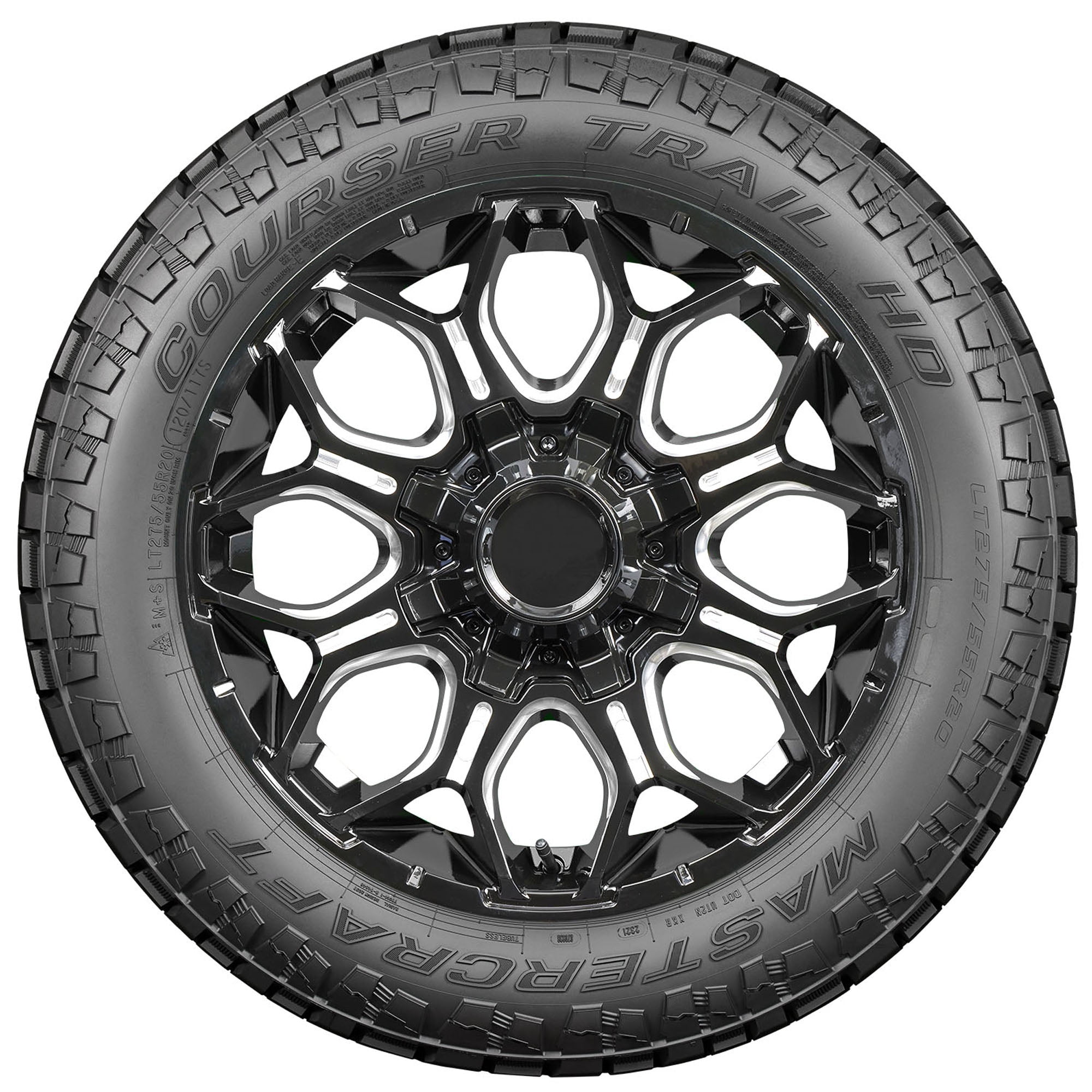 Mastercraft Courser Trail HD All Terrain LT275/70R17 121/118R E Light Truck Tire - Image 4