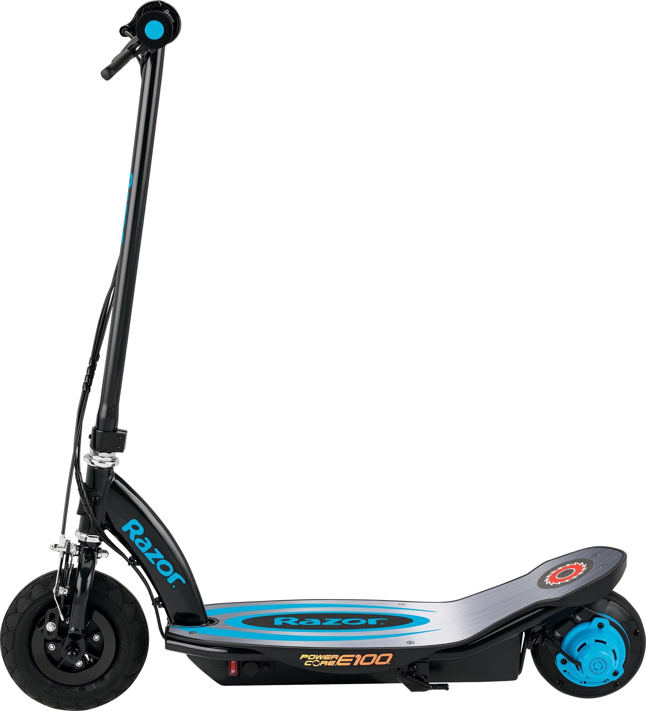 Razor Power Core E100 Electric Scooter - Blue, Speed Up to 10 Mph, For Child Ages 8+, With Aluminum Deck, - Image 11