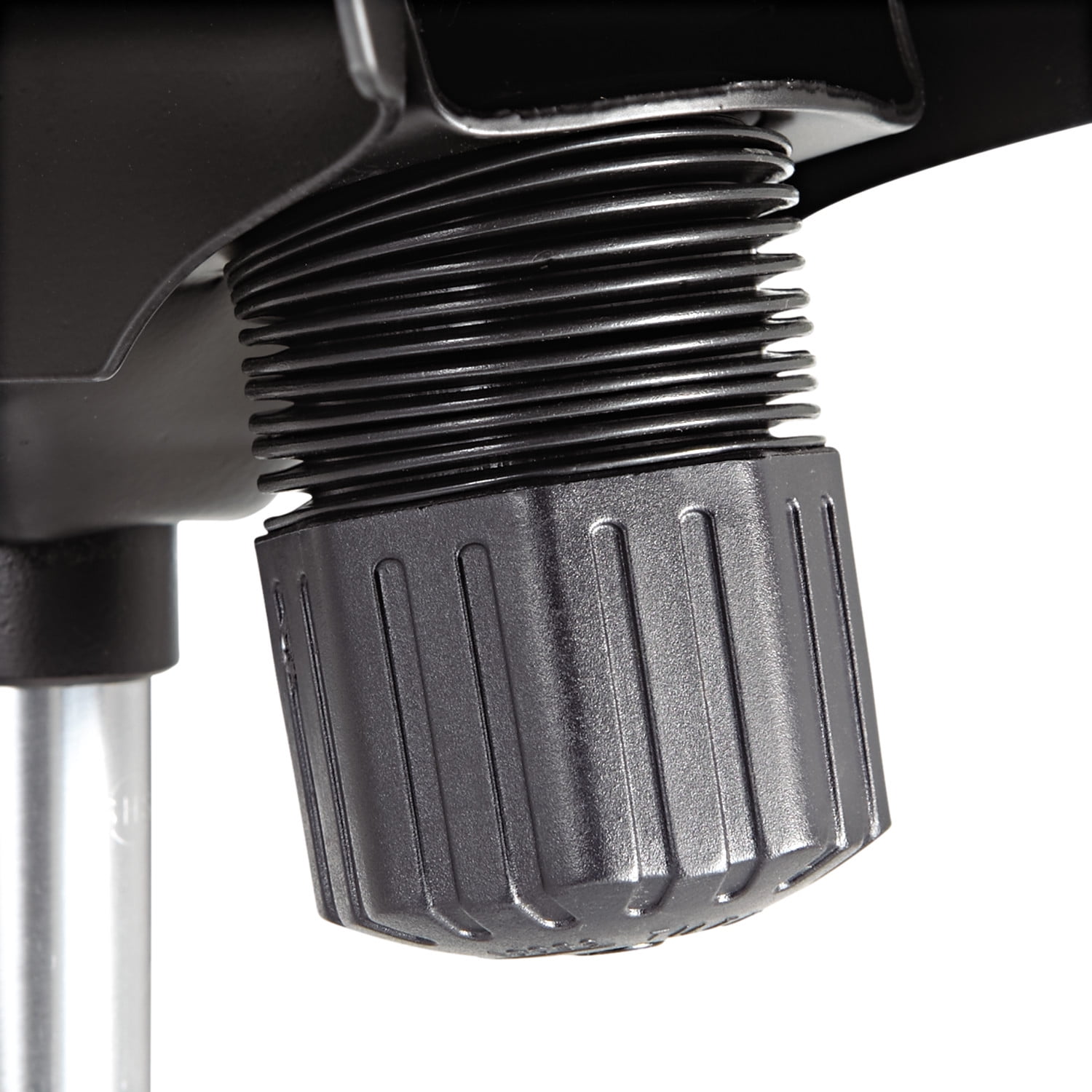 Alera Neratoli Mid-Back Slim Profile Chair, Faux Leather, Supports Up to 275 lb, Black Seat/Back, Chrome Base - Image 7