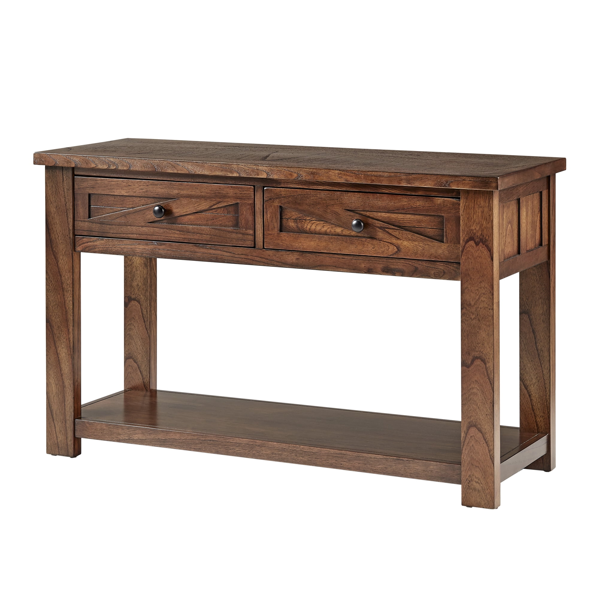 Weston Home Burleson Brown Cherry Finish Sofa Table - Image 5