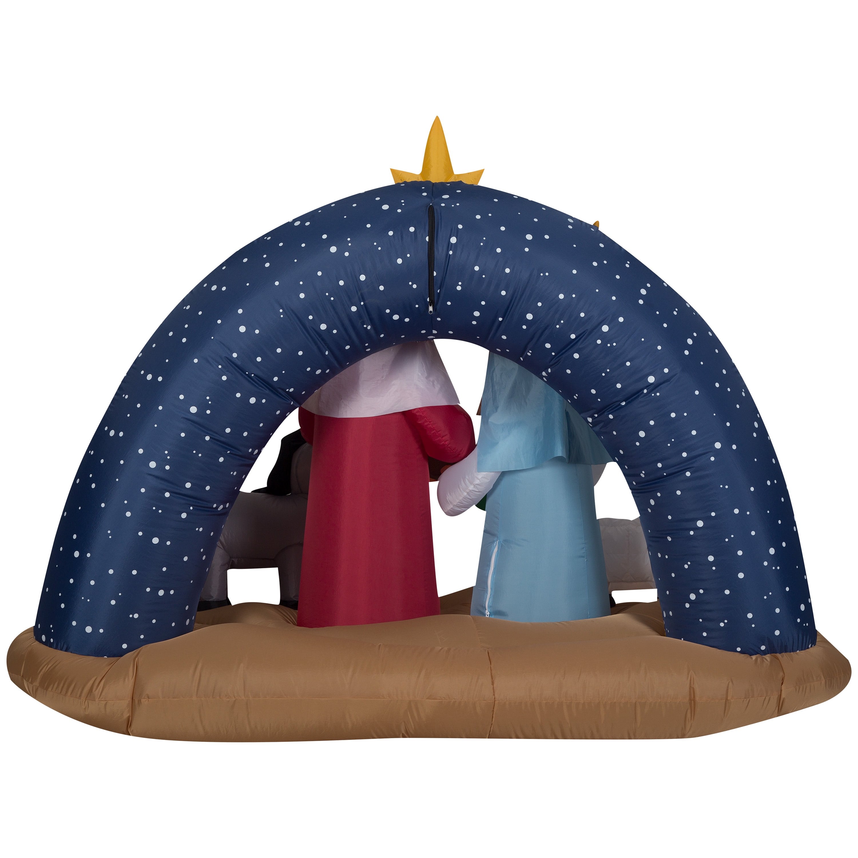 Airblown Snowy Night Nativity Inflatable - Image 6