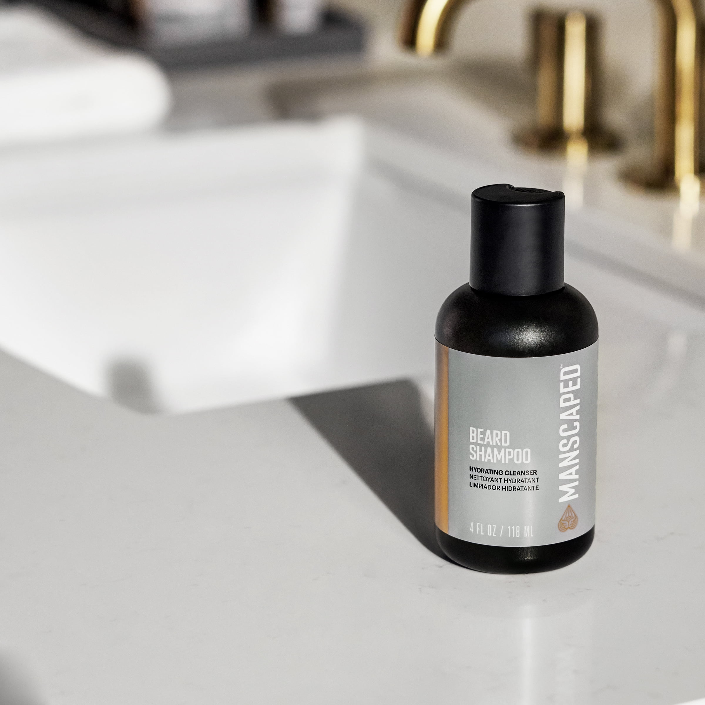 MANSCAPED® The Beard Hedger® Advanced Kit Includes Our Precision Beard & Mustache Trimmer, Hydrating Shampoo, Softening Conditioner, Moisturizing Oil & Facial Hair Comb - Image 5