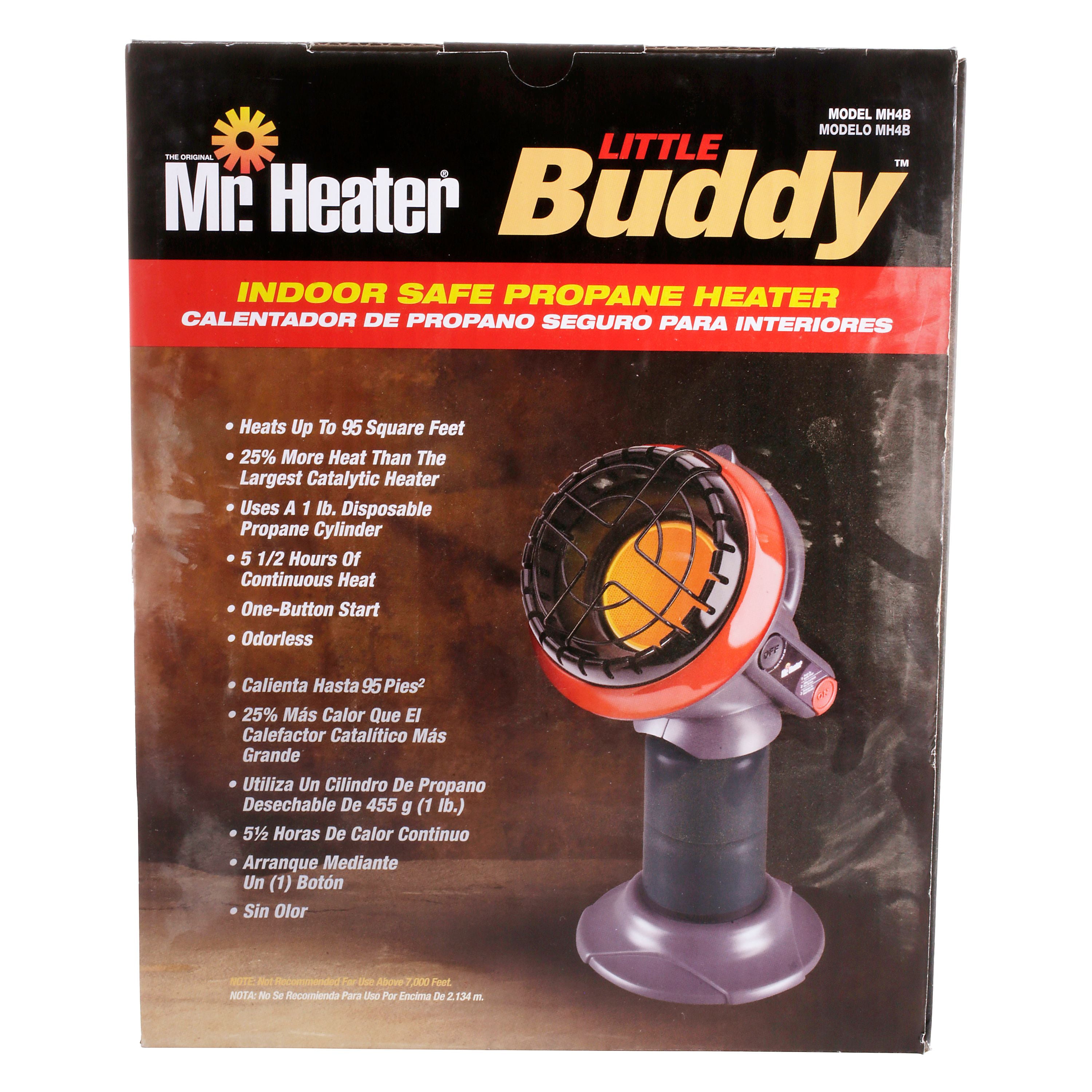 Mr. Heater Little Buddy 3,800 BTU Radiant Propane Heater - Image 14