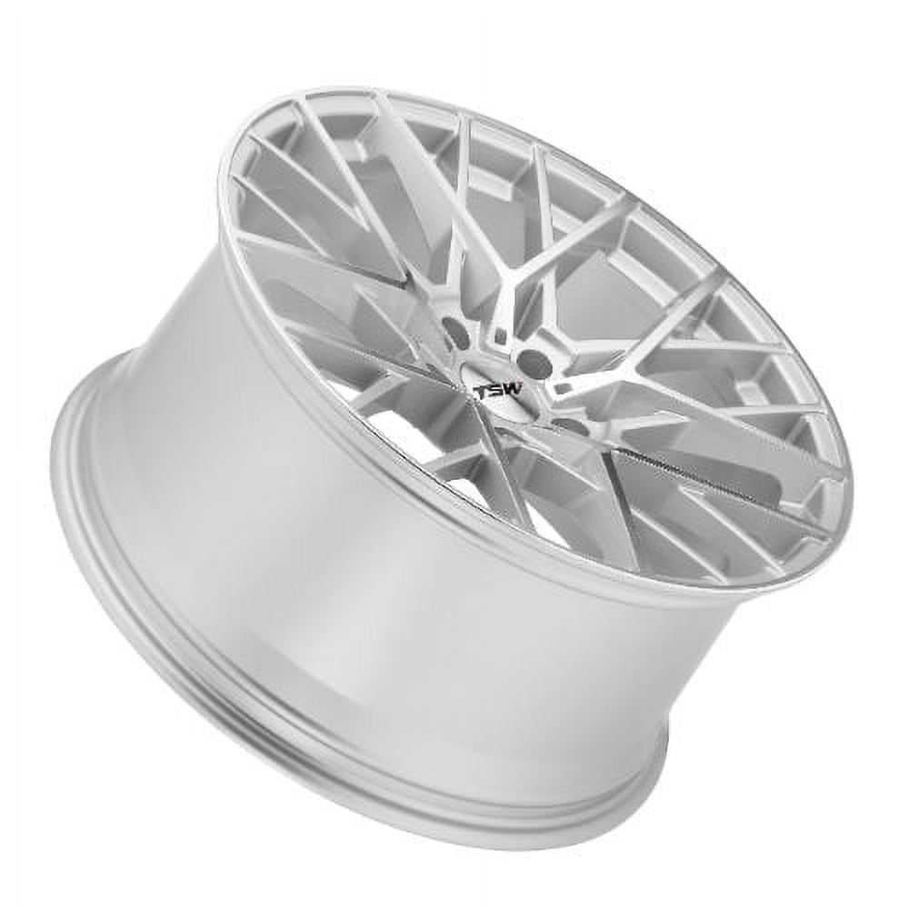TSW Aluminum Rim SEBRING 17X8in Silver with Mirror Cut Face Finish, 1780SEB355120S76 - Image 2