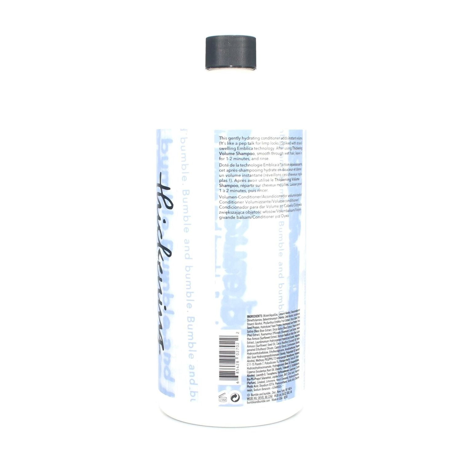 Bumble and Bumble Thickening Volume Conditioner for Instant Fullness 33.8 oz - Image 4